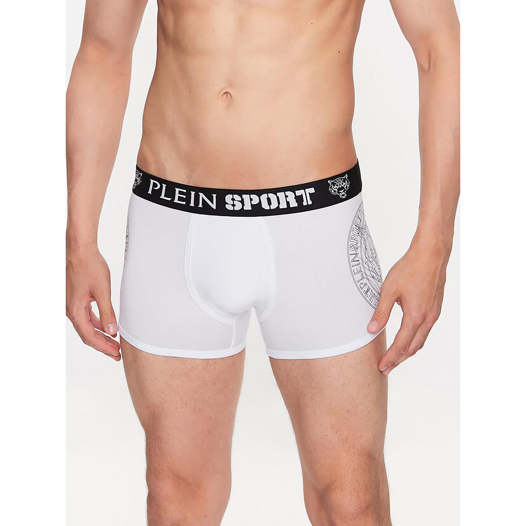 Plein Sport Boxerky PACC MUY0379 STE003N Bílá - Pepit.cz