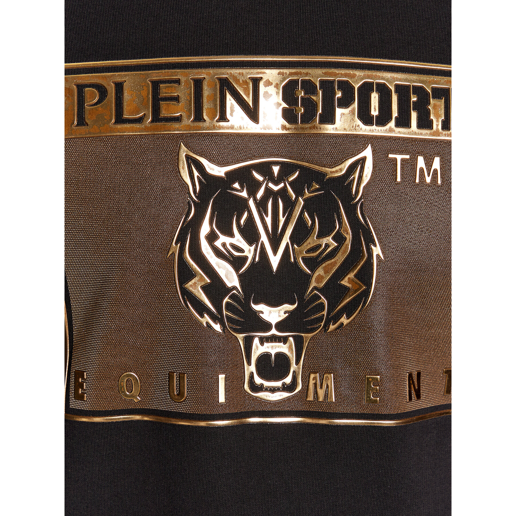 Plein Sport Mikina Tiger FABC MJB2761 SJY001N Černá Relaxed Fit - Pepit.cz