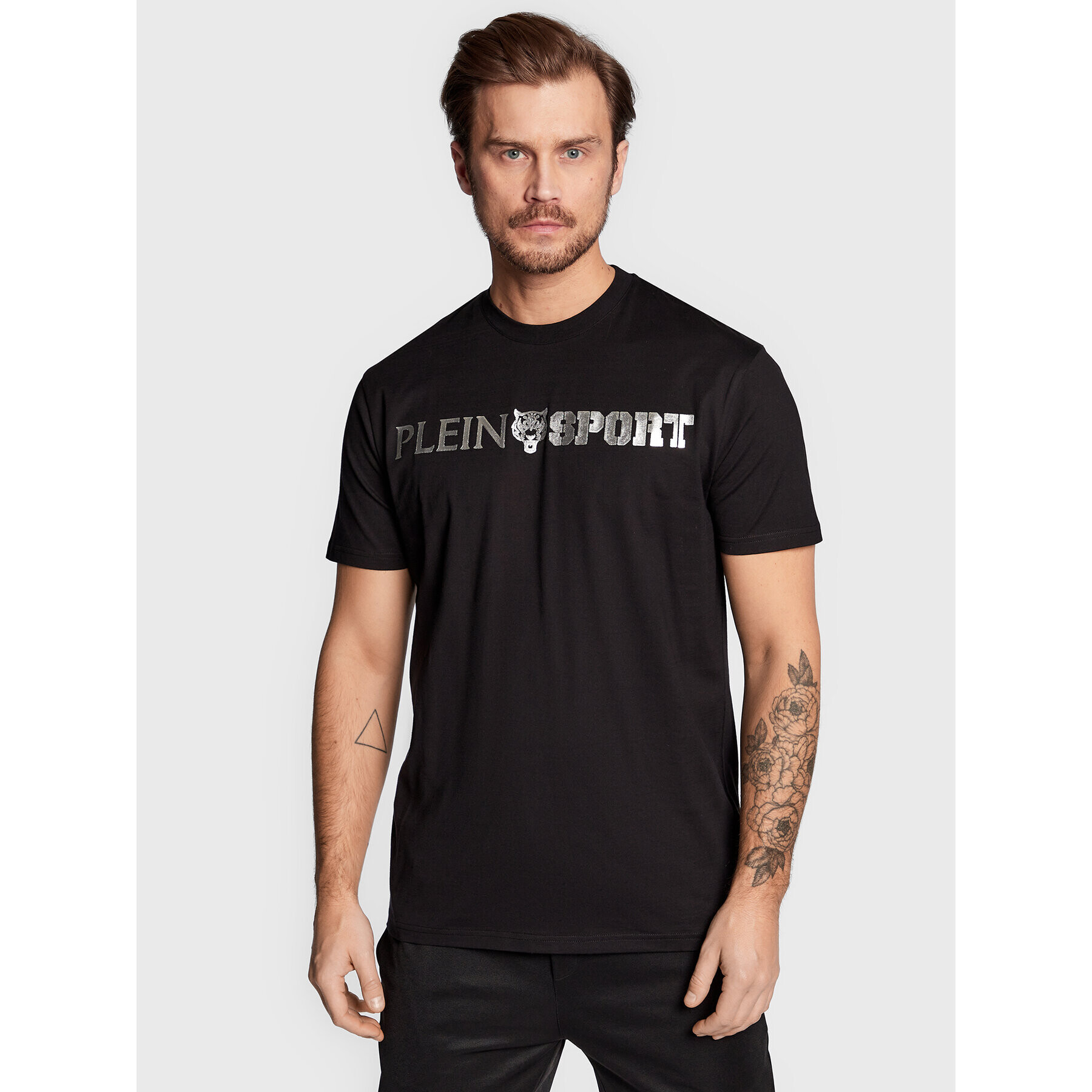 Plein Sport T-Shirt FABC MTK5741 PJY002N Černá Regular Fit - Pepit.cz