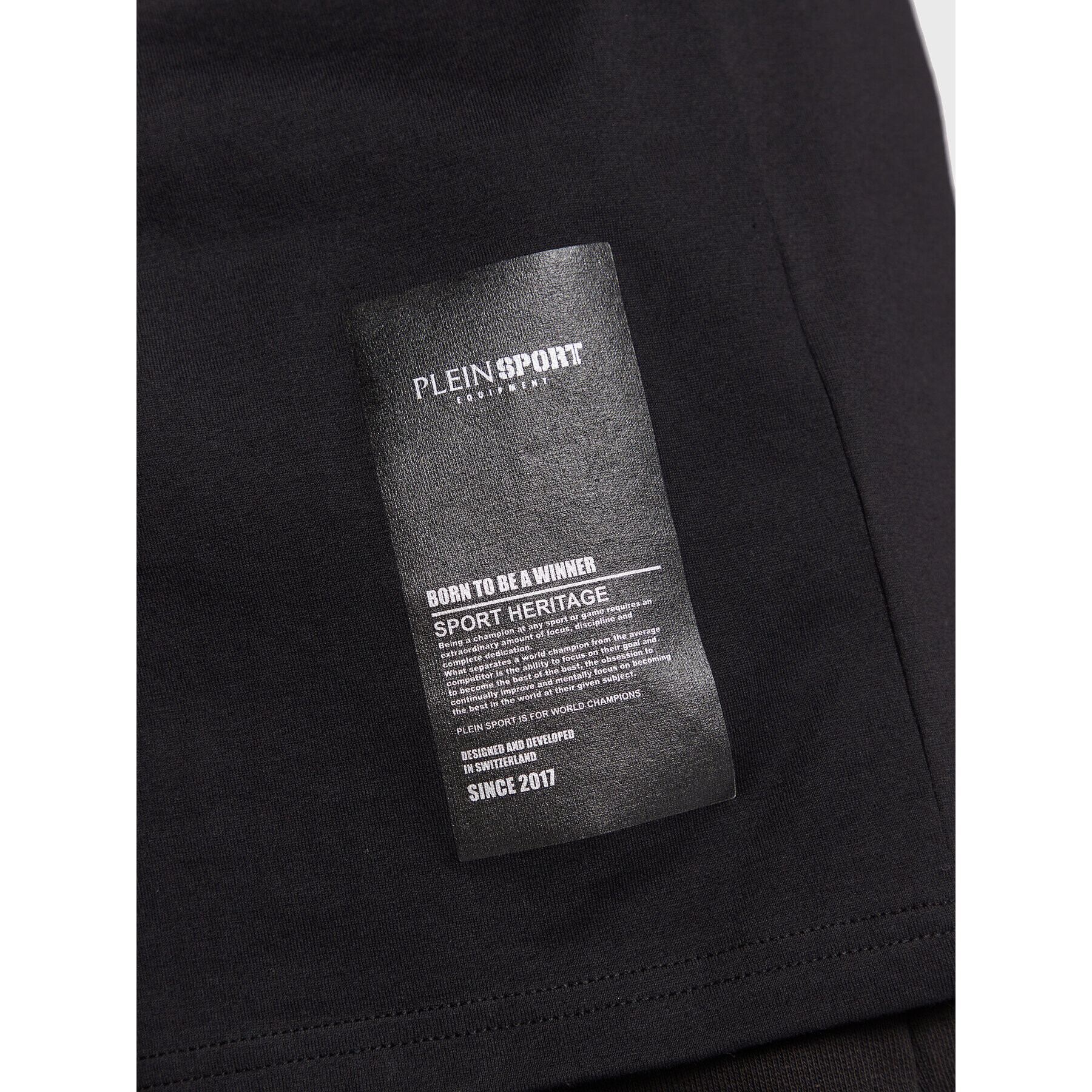 Plein Sport T-Shirt Statement FABC MTK5741 PJY002N Černá Regular Fit - Pepit.cz