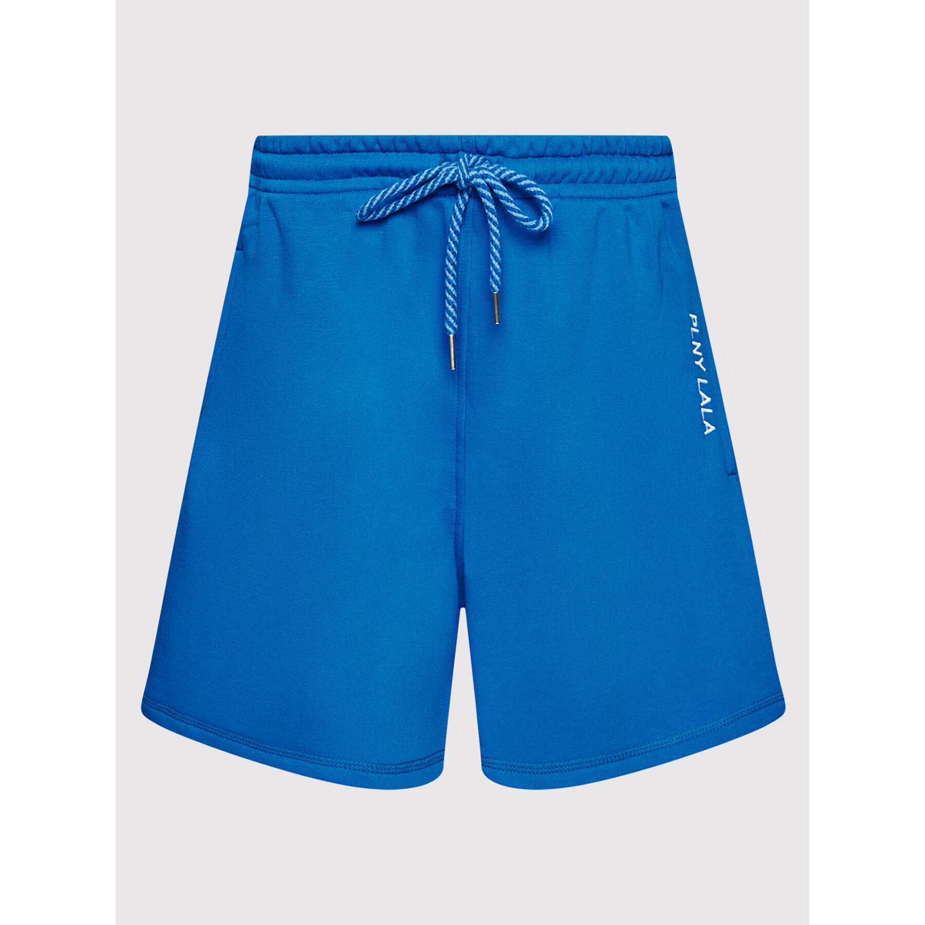 PLNY LALA Sportovní kraťasy Shorty PL-SI-SH-00007 Modrá Loose Fit - Pepit.cz