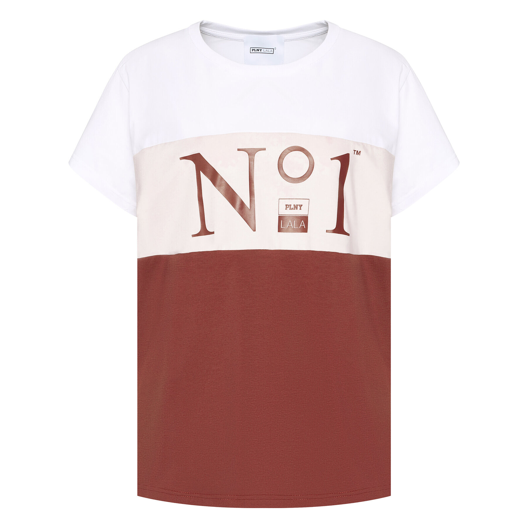 PLNY LALA T-Shirt No.1 PL-KO-CL-00205 Barevná Classic Fit - Pepit.cz