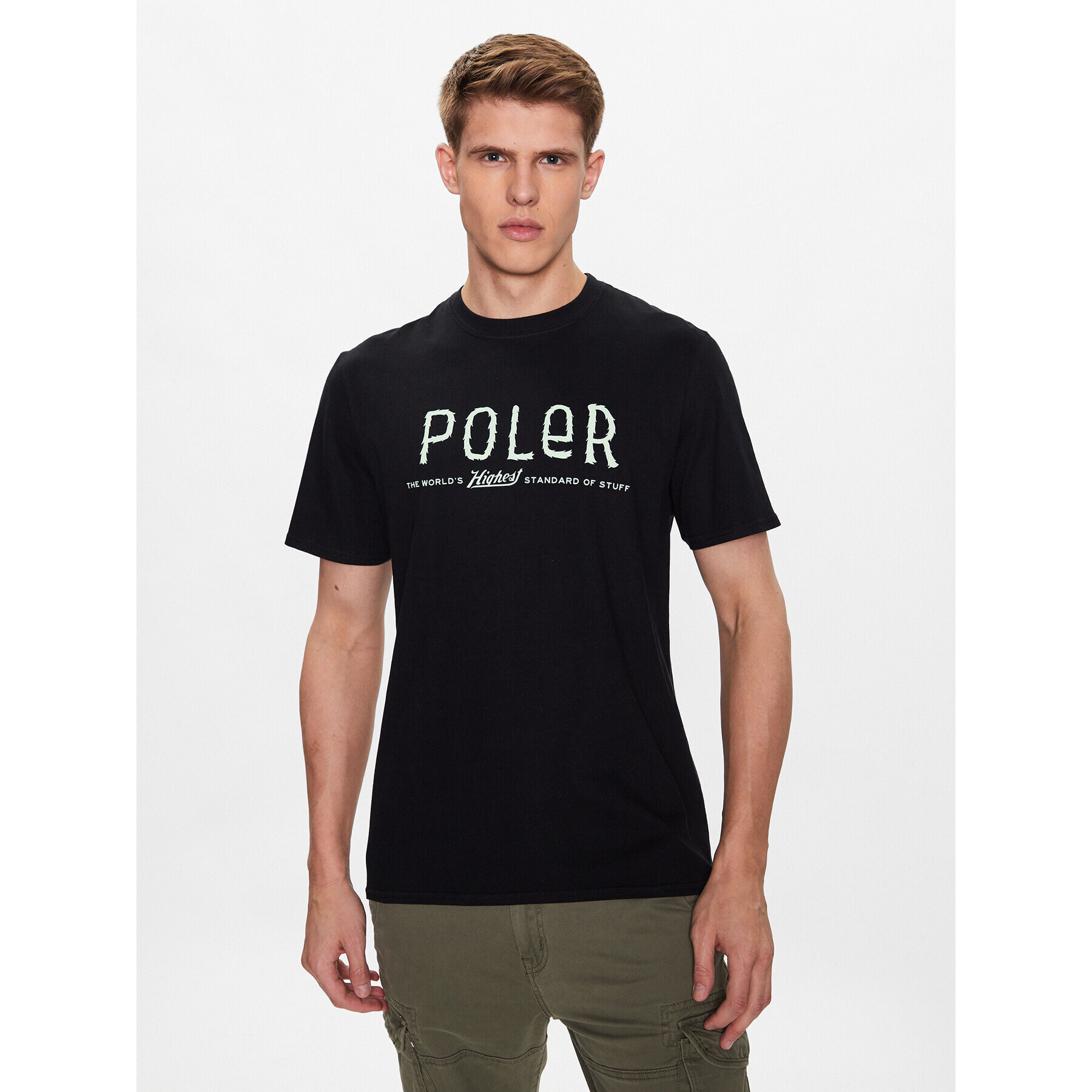 Poler T-Shirt 231APM2010 Černá Regular Fit - Pepit.cz