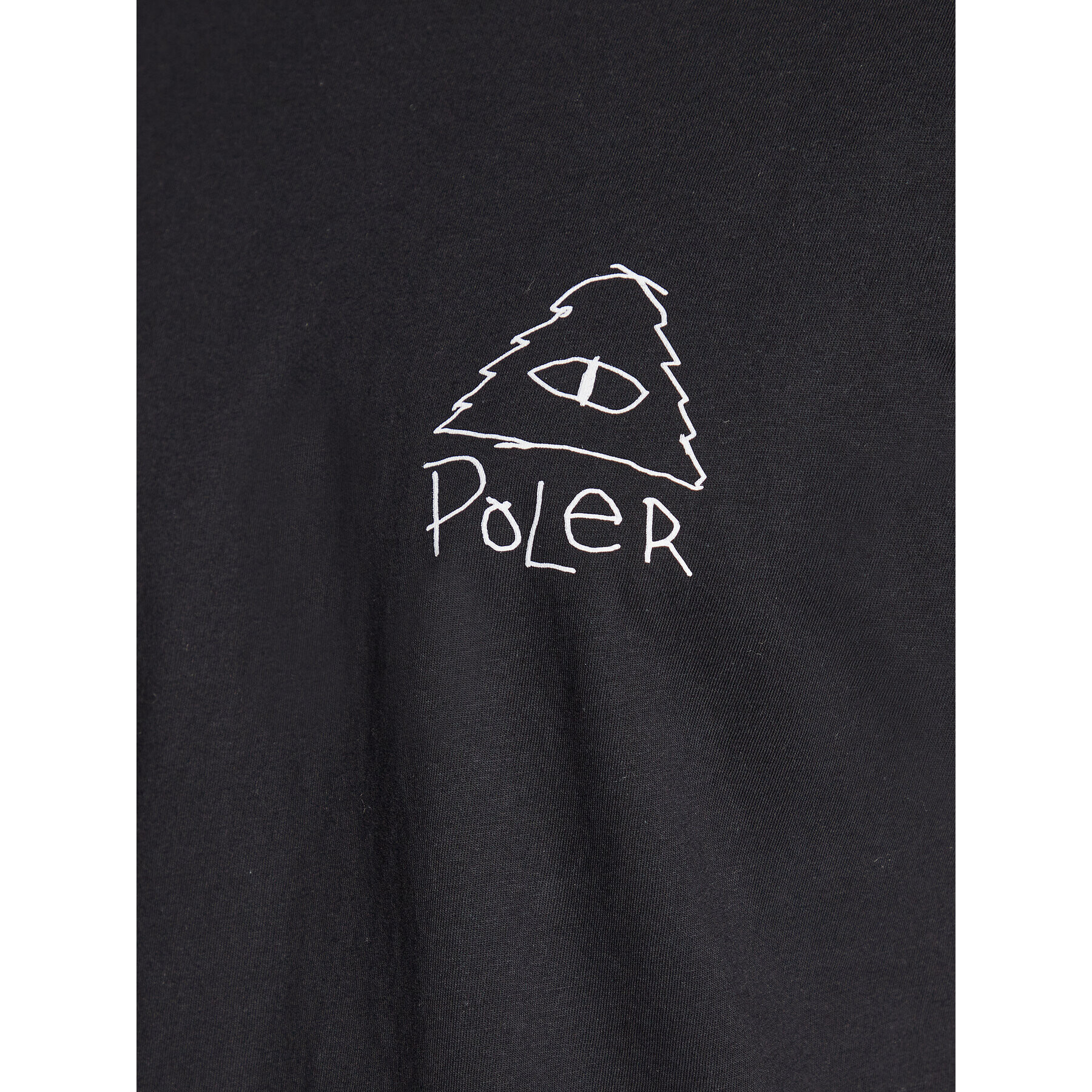 Poler T-Shirt Scribble 223APM2002 Černá Classic Fit - Pepit.cz