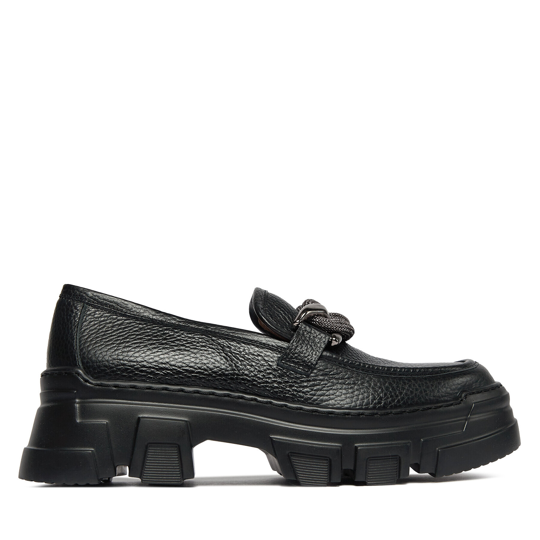 Pollini Loafersy SA10096G1HTD0000 Černá - Pepit.cz