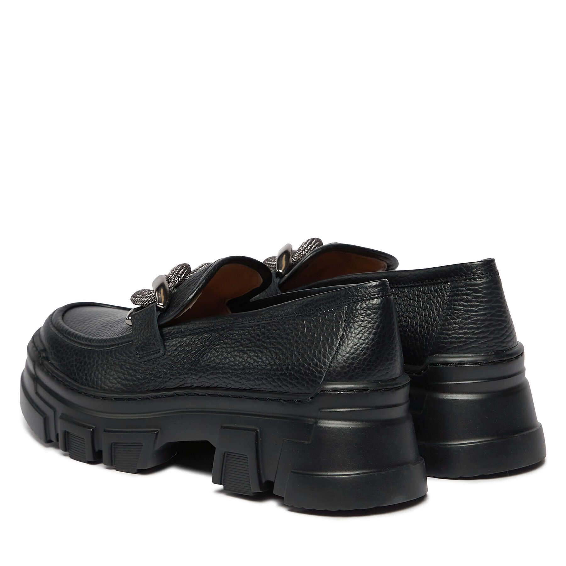 Pollini Loafersy SA10096G1HTD0000 Černá - Pepit.cz