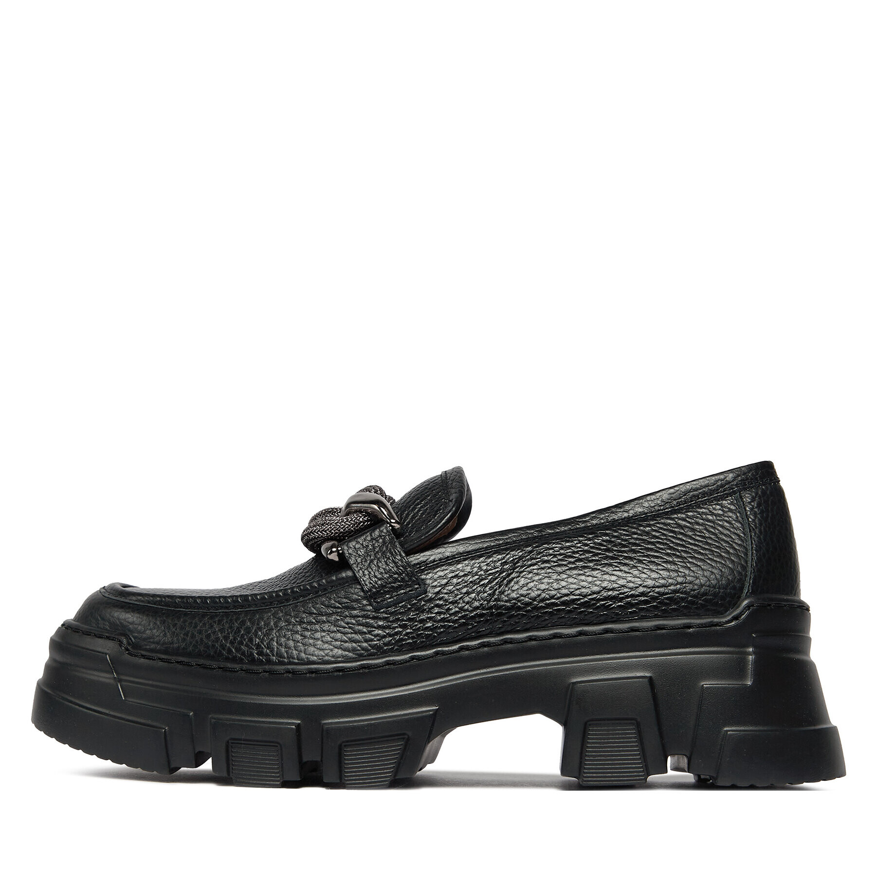 Pollini Loafersy SA10096G1HTD0000 Černá - Pepit.cz