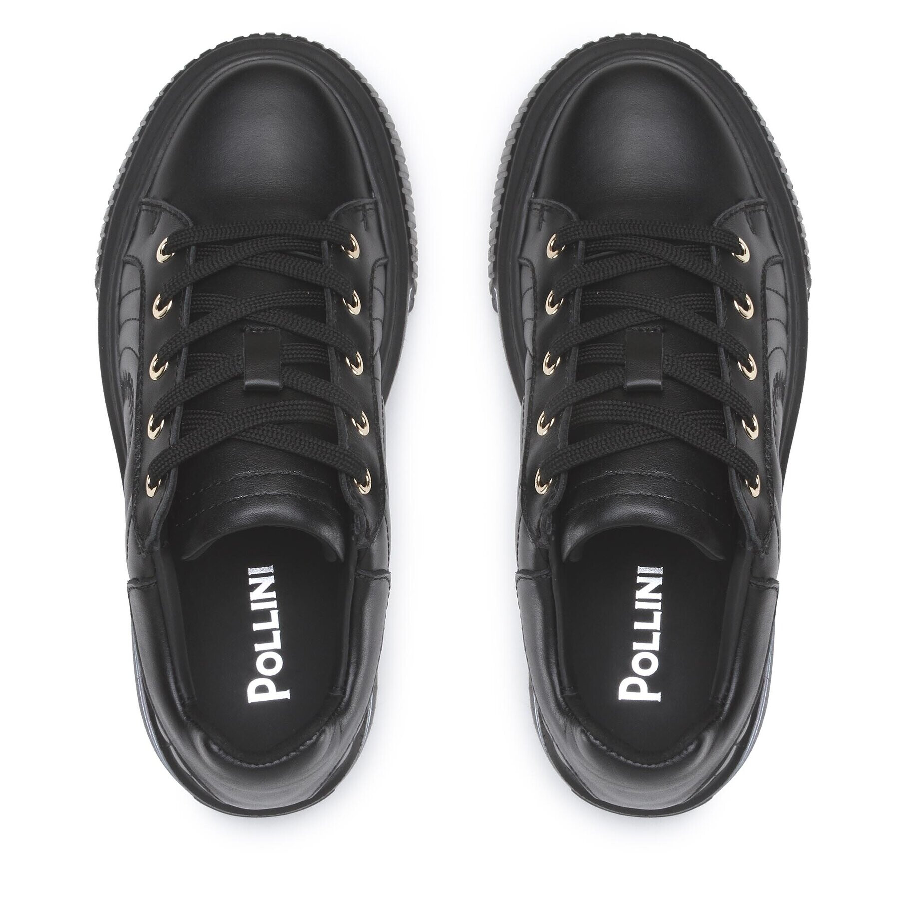 Pollini Sneakersy SA15105G0FXG1000 Černá - Pepit.cz