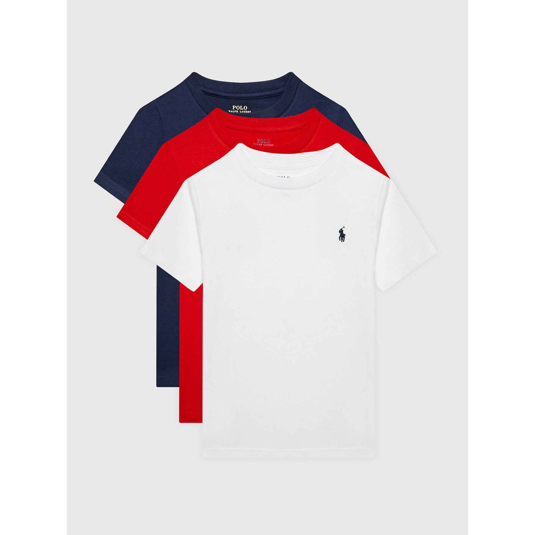 Polo Ralph Lauren 3-dílná sada T-shirts 321884456001 Barevná Regular Fit - Pepit.cz