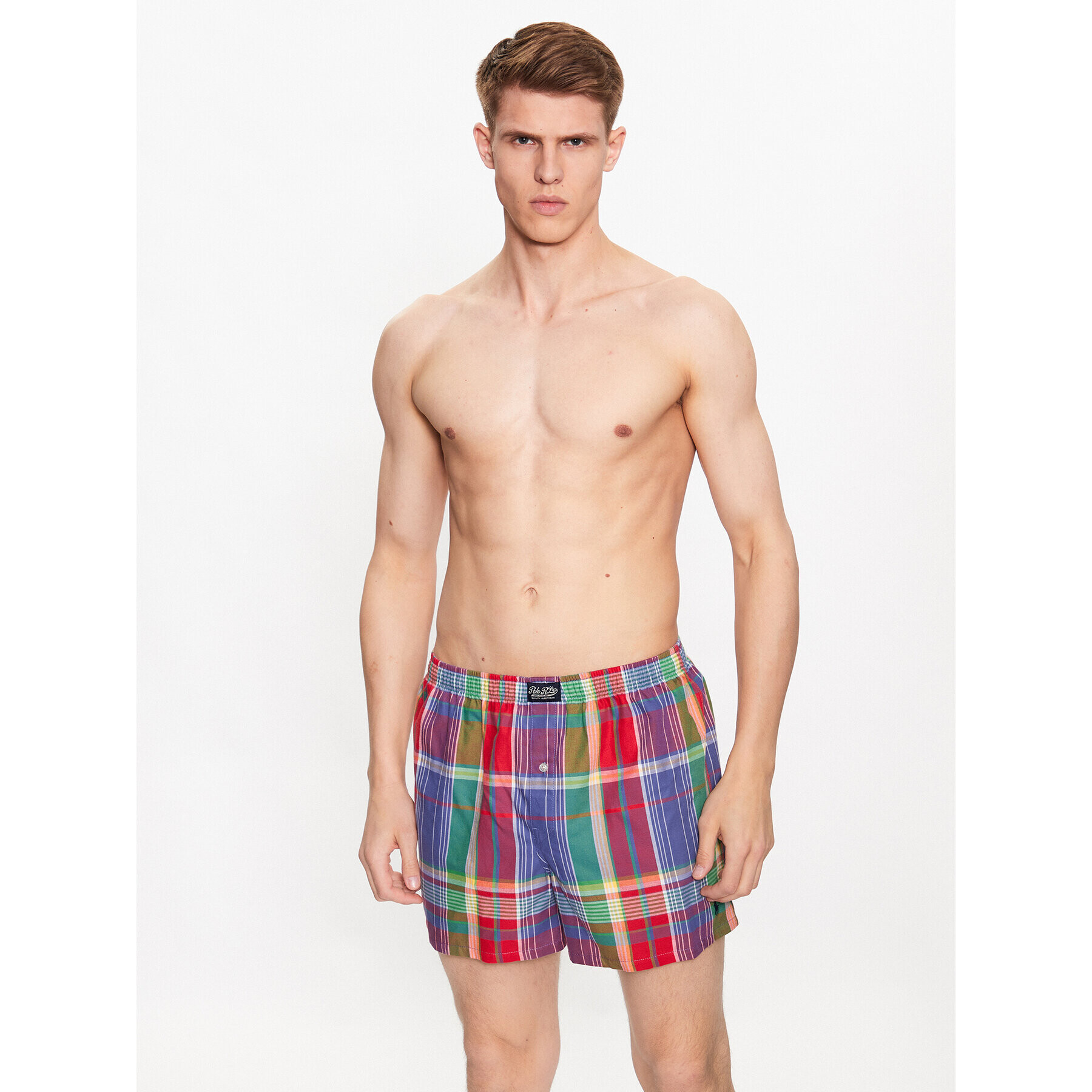 Polo Ralph Lauren Boxerky 714862630007 Červená - Pepit.cz