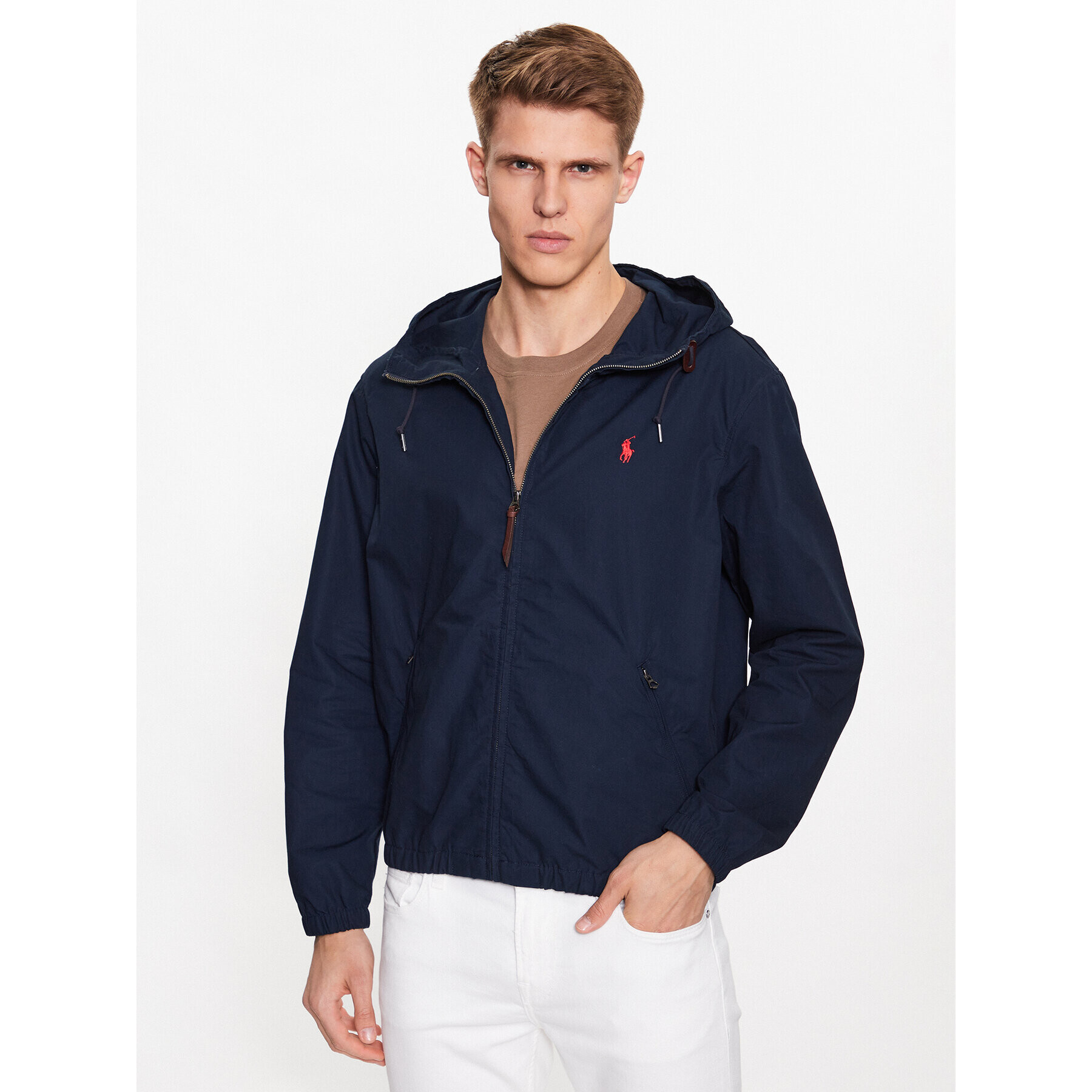 Polo Ralph Lauren Bunda pro přechodné období 710832204001 Tmavomodrá Regular Fit - Pepit.cz