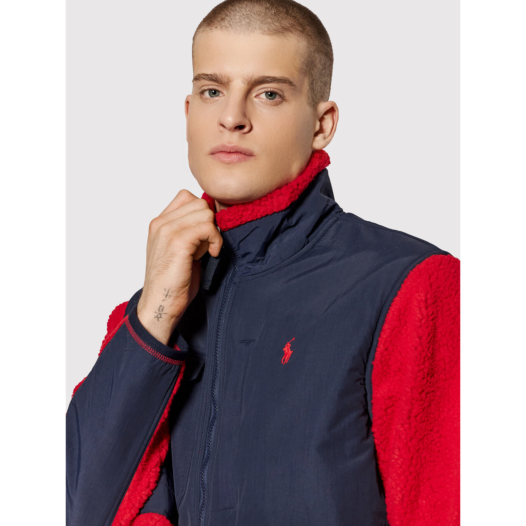 Polo Ralph Lauren Bunda pro přechodné období 710850412004 Červená Regular Fit - Pepit.cz