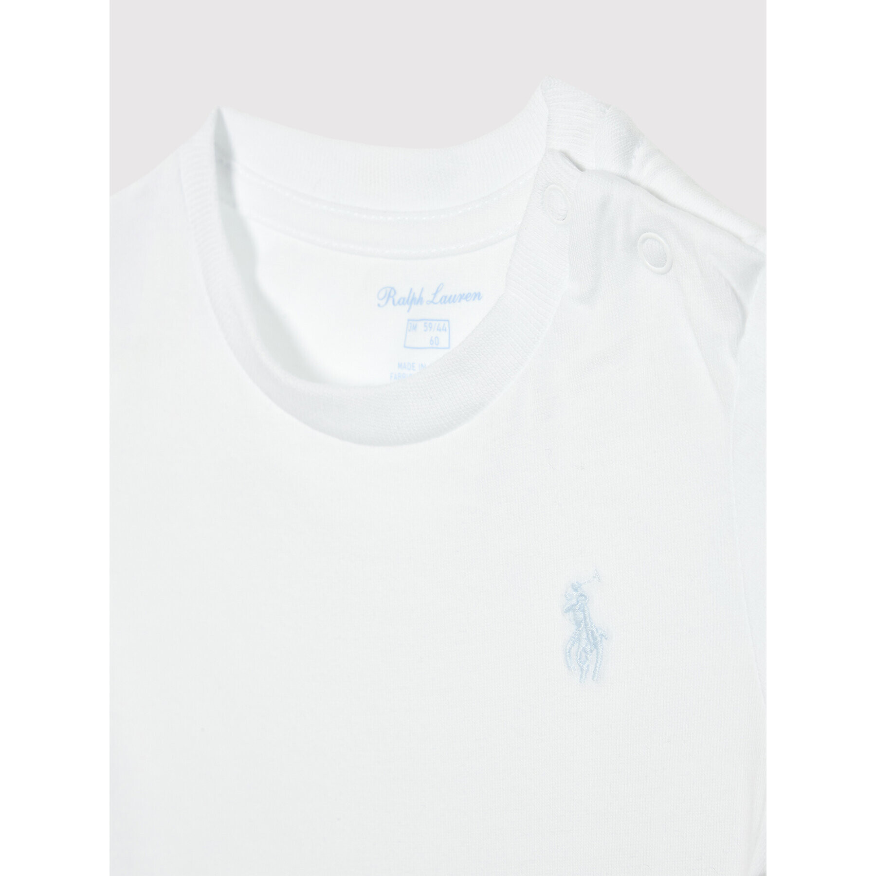 Polo Ralph Lauren Dětské body 320850831003 Bílá Regular Fit - Pepit.cz