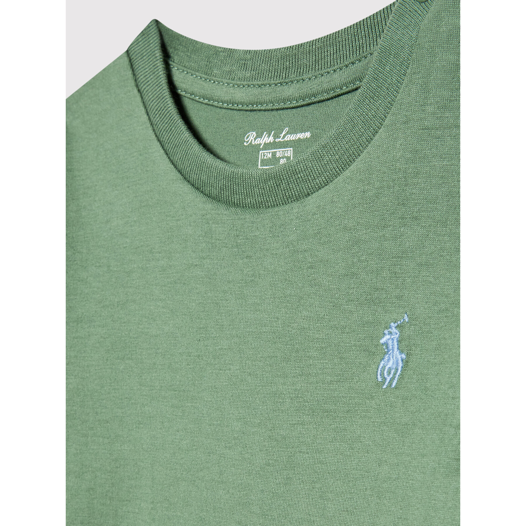 Polo Ralph Lauren Dětské body 320850832011 Zelená Regular Fit - Pepit.cz