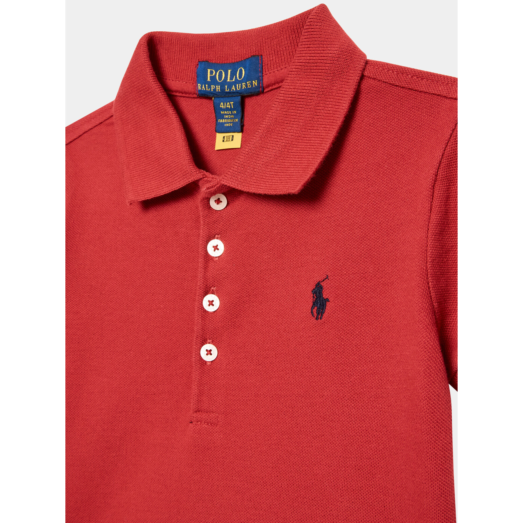 Polo Ralph Lauren Každodenní šaty 311698754074 Červená Regular Fit - Pepit.cz