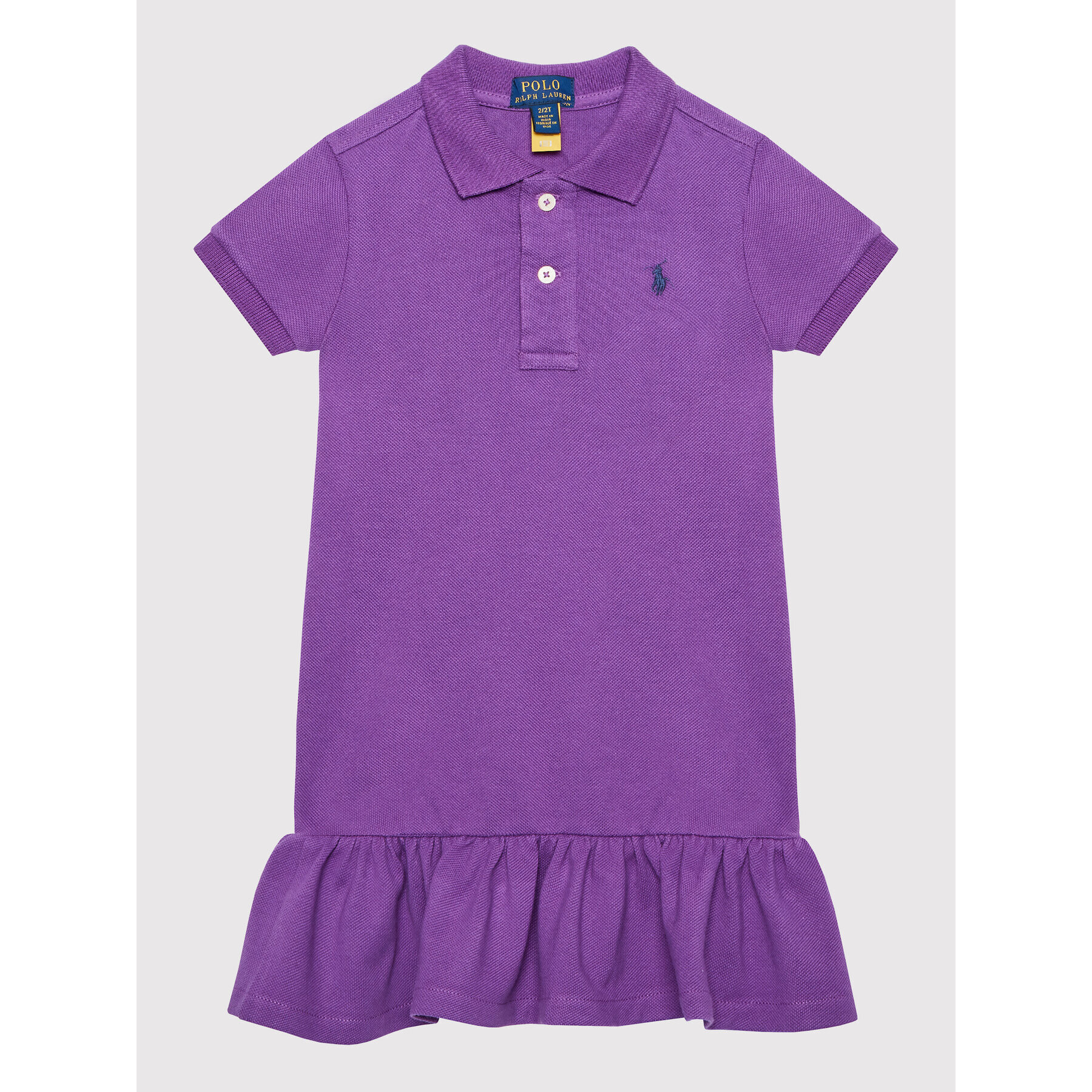 Polo Ralph Lauren Každodenní šaty 311812021028 Fialová Regular Fit - Pepit.cz