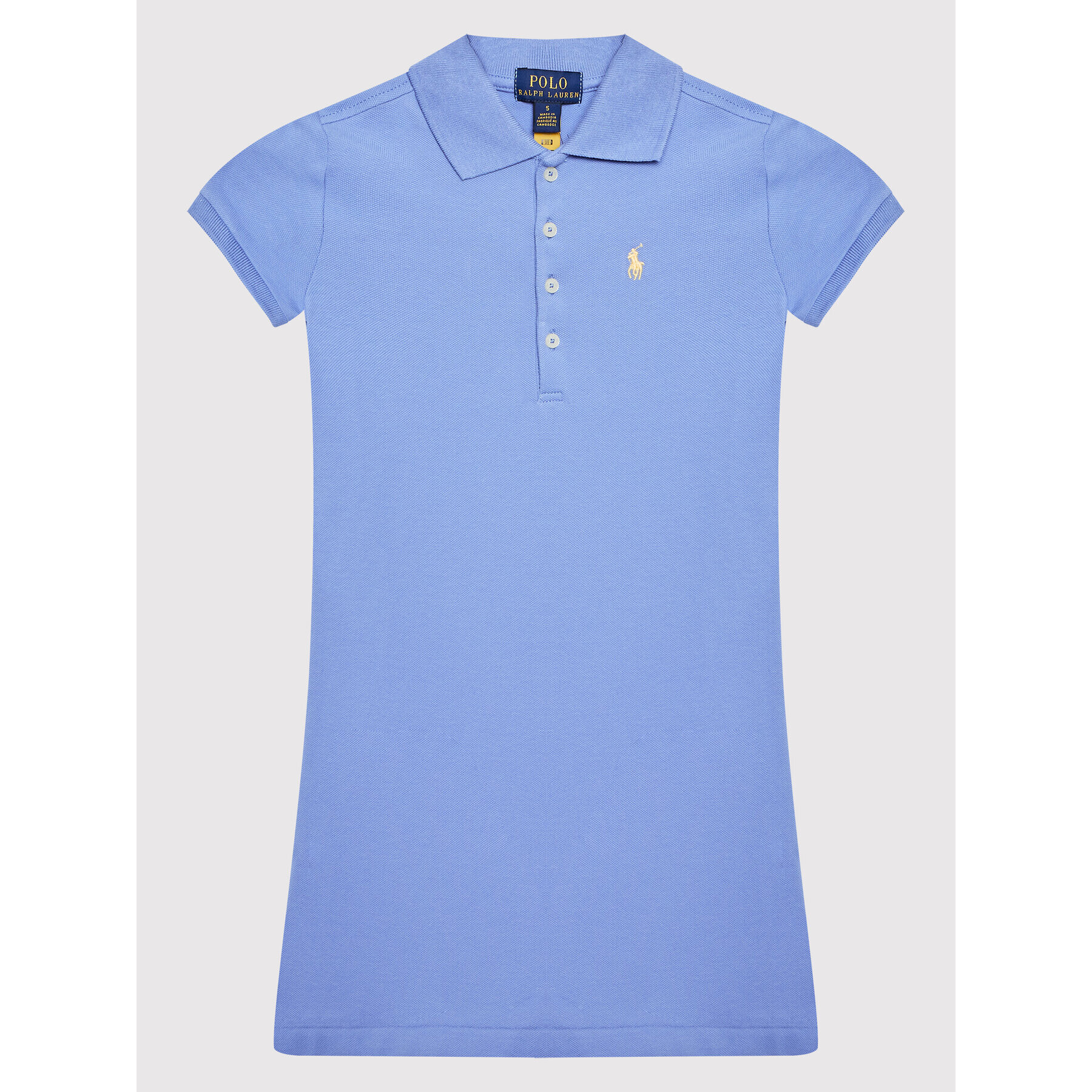 Polo Ralph Lauren Každodenní šaty 311869389001 Modrá Regular Fit - Pepit.cz