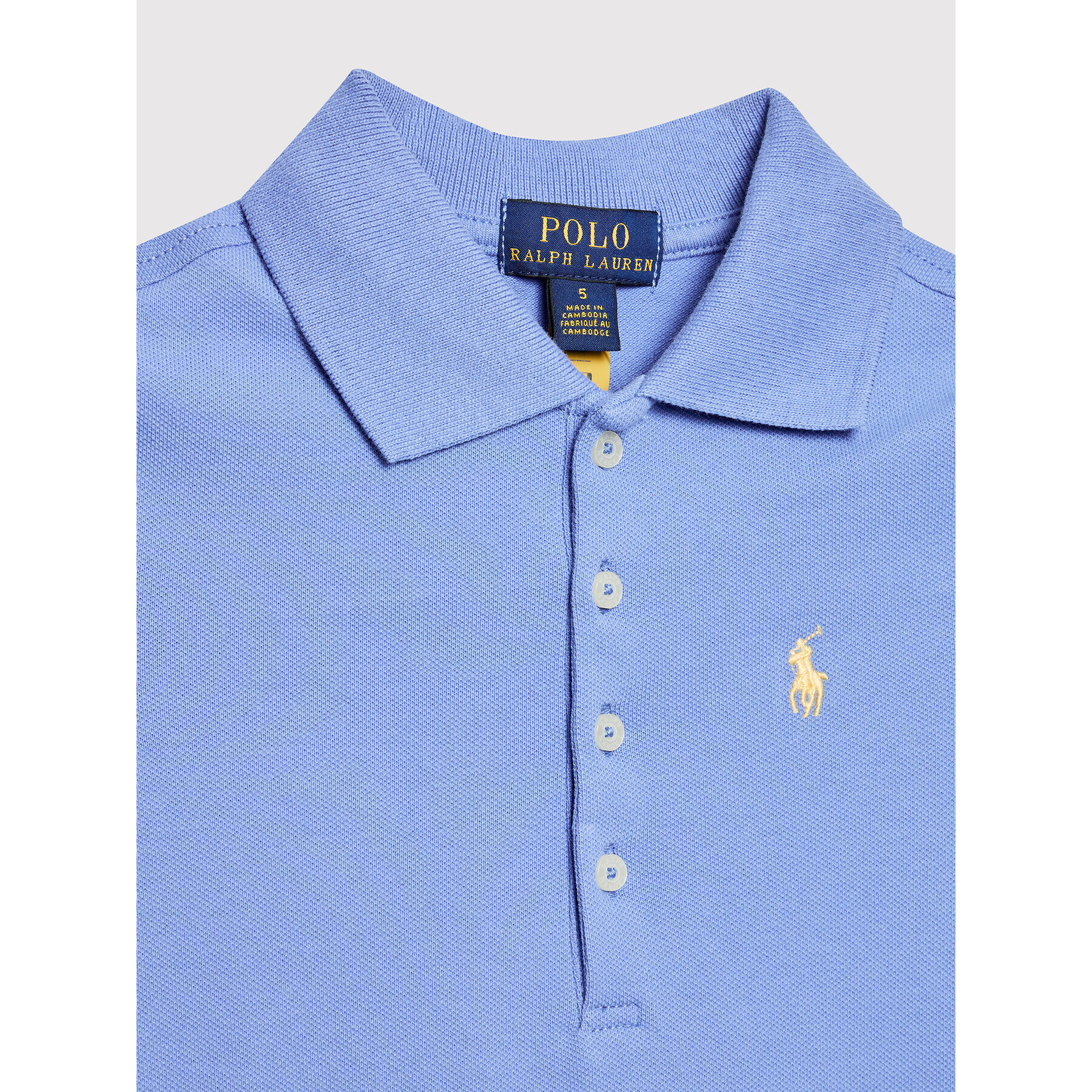 Polo Ralph Lauren Každodenní šaty 311869389001 Modrá Regular Fit - Pepit.cz