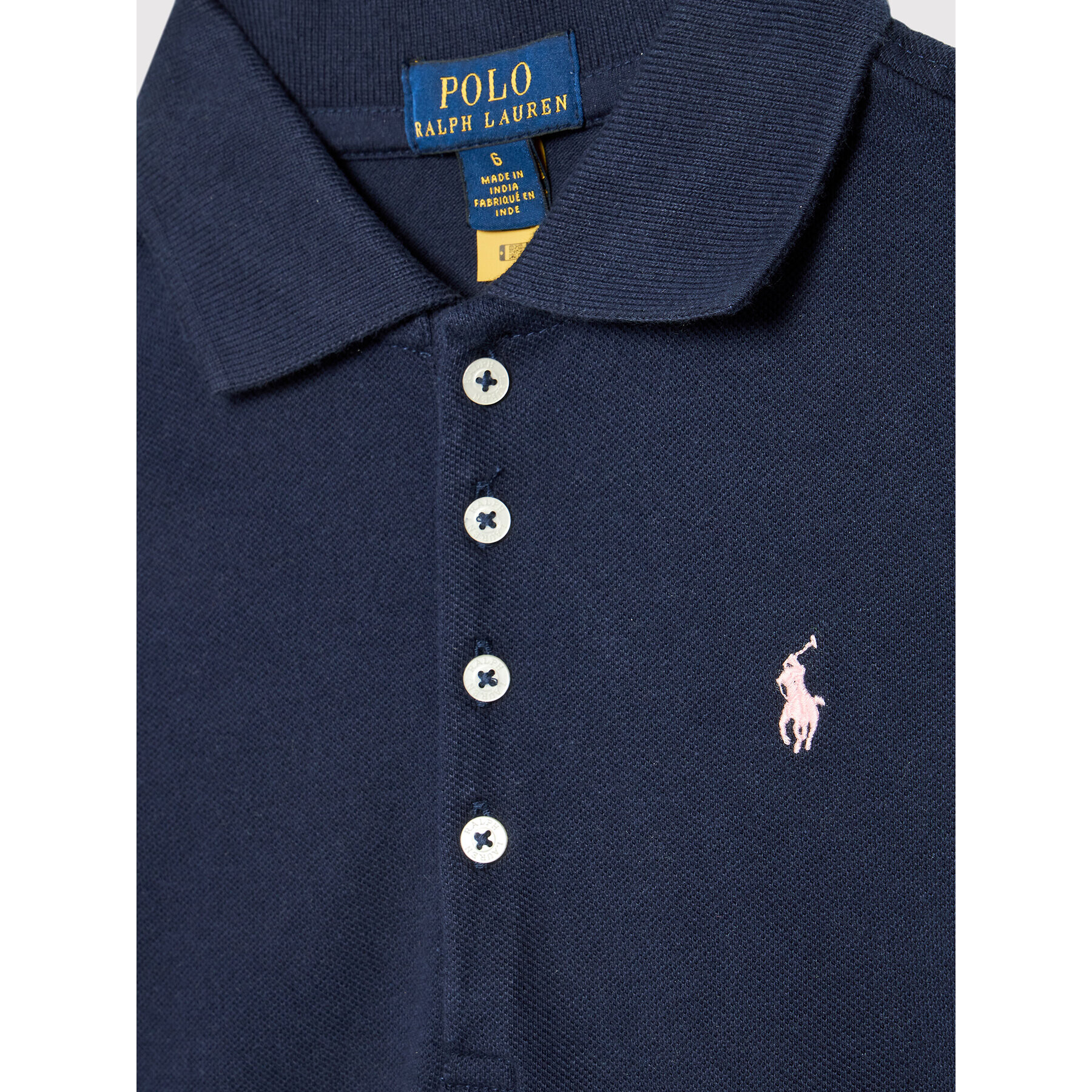 Polo Ralph Lauren Každodenní šaty 312624740001 Tmavomodrá Regular Fit - Pepit.cz