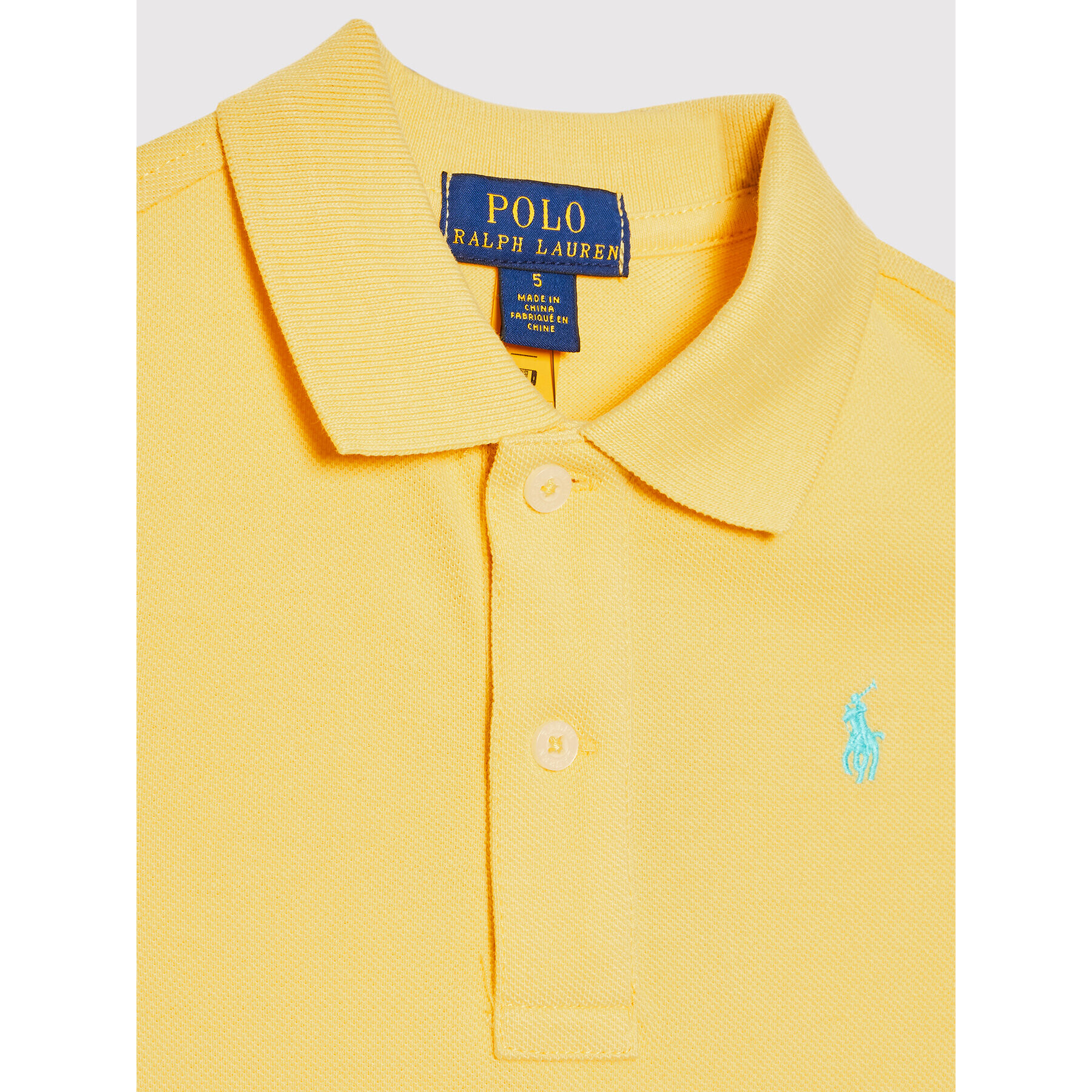 Polo Ralph Lauren Každodenní šaty 312812021032 Žlutá Regular Fit - Pepit.cz