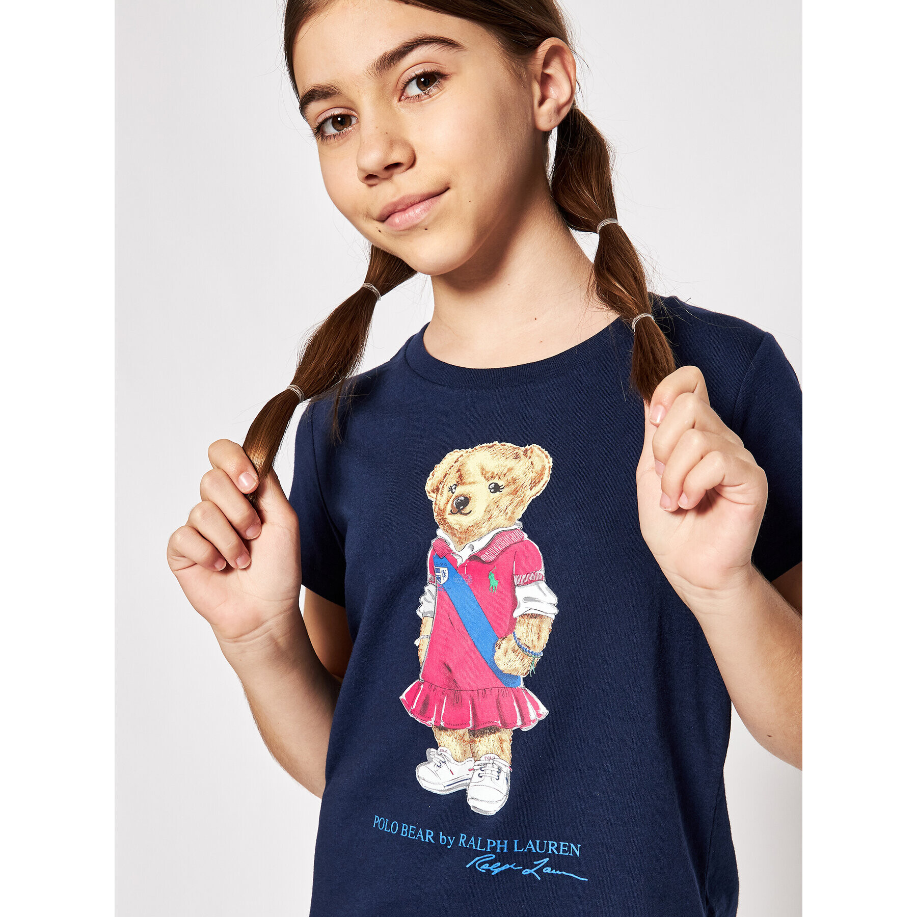 Polo Ralph Lauren Každodenní šaty Bear 313837200001 Tmavomodrá Regular Fit - Pepit.cz