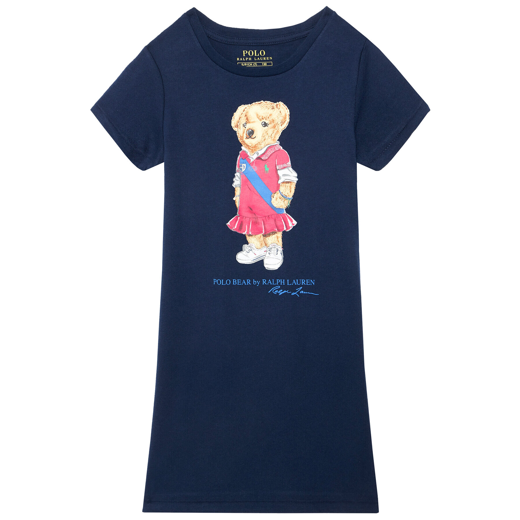 Polo Ralph Lauren Každodenní šaty Bear 313837200001 Tmavomodrá Regular Fit - Pepit.cz