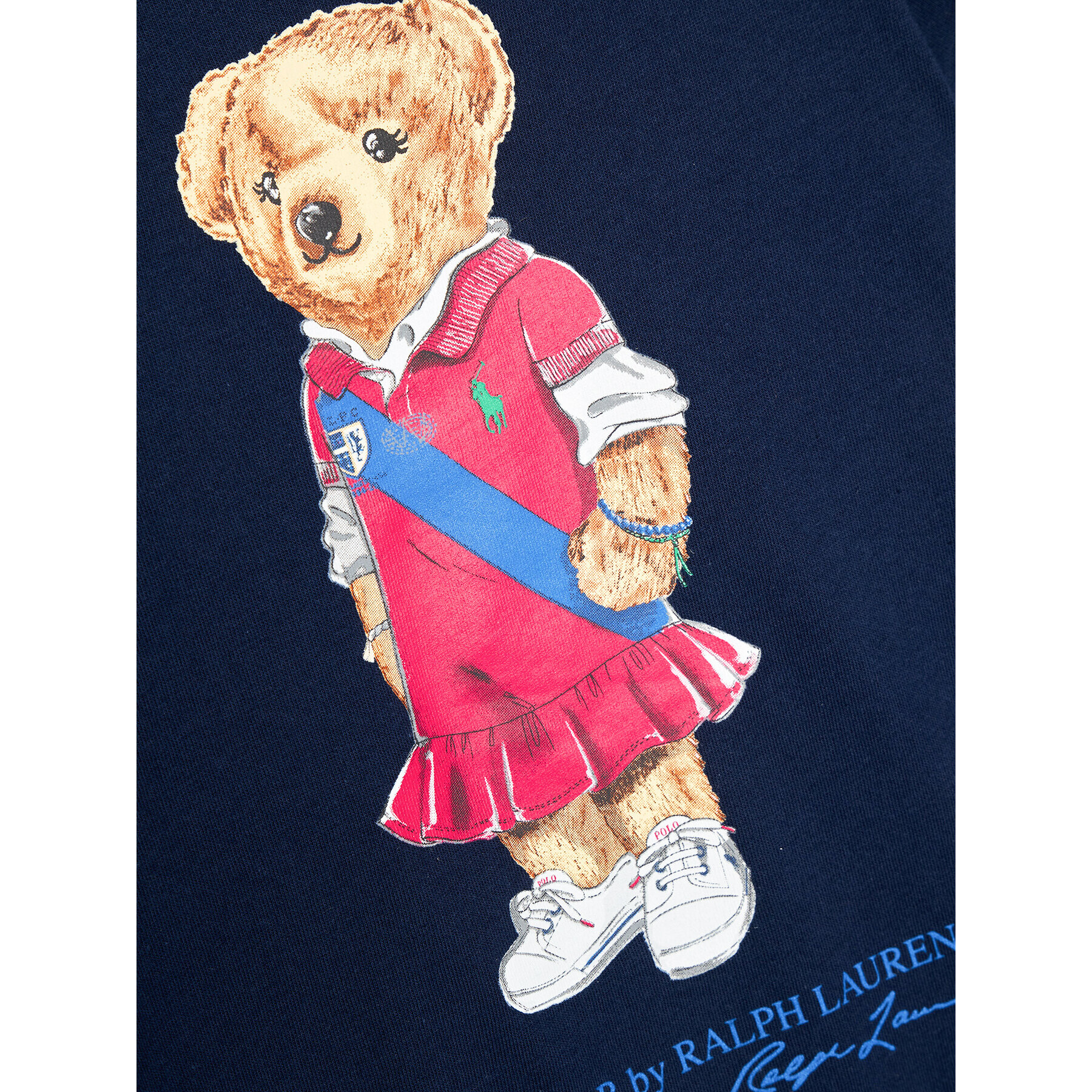 Polo Ralph Lauren Každodenní šaty Bear 313837200001 Tmavomodrá Regular Fit - Pepit.cz