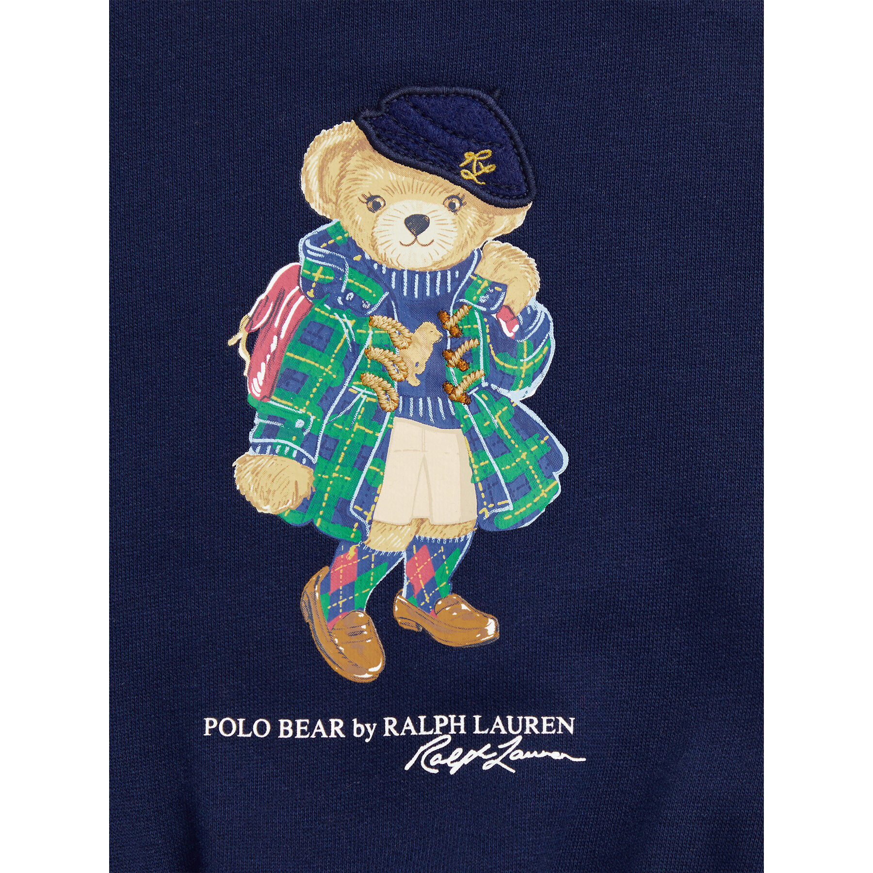 Polo Ralph Lauren Každodenní šaty Bearfleecedr 312916767002 Tmavomodrá Regular Fit - Pepit.cz