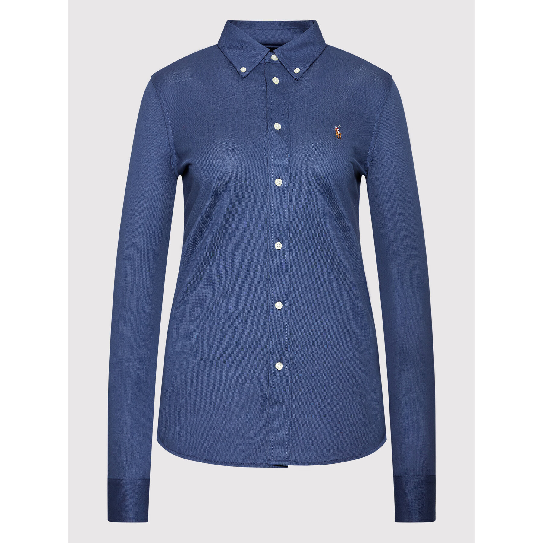 Polo Ralph Lauren Košile 211664427033 Tmavomodrá Slim Fit - Pepit.cz