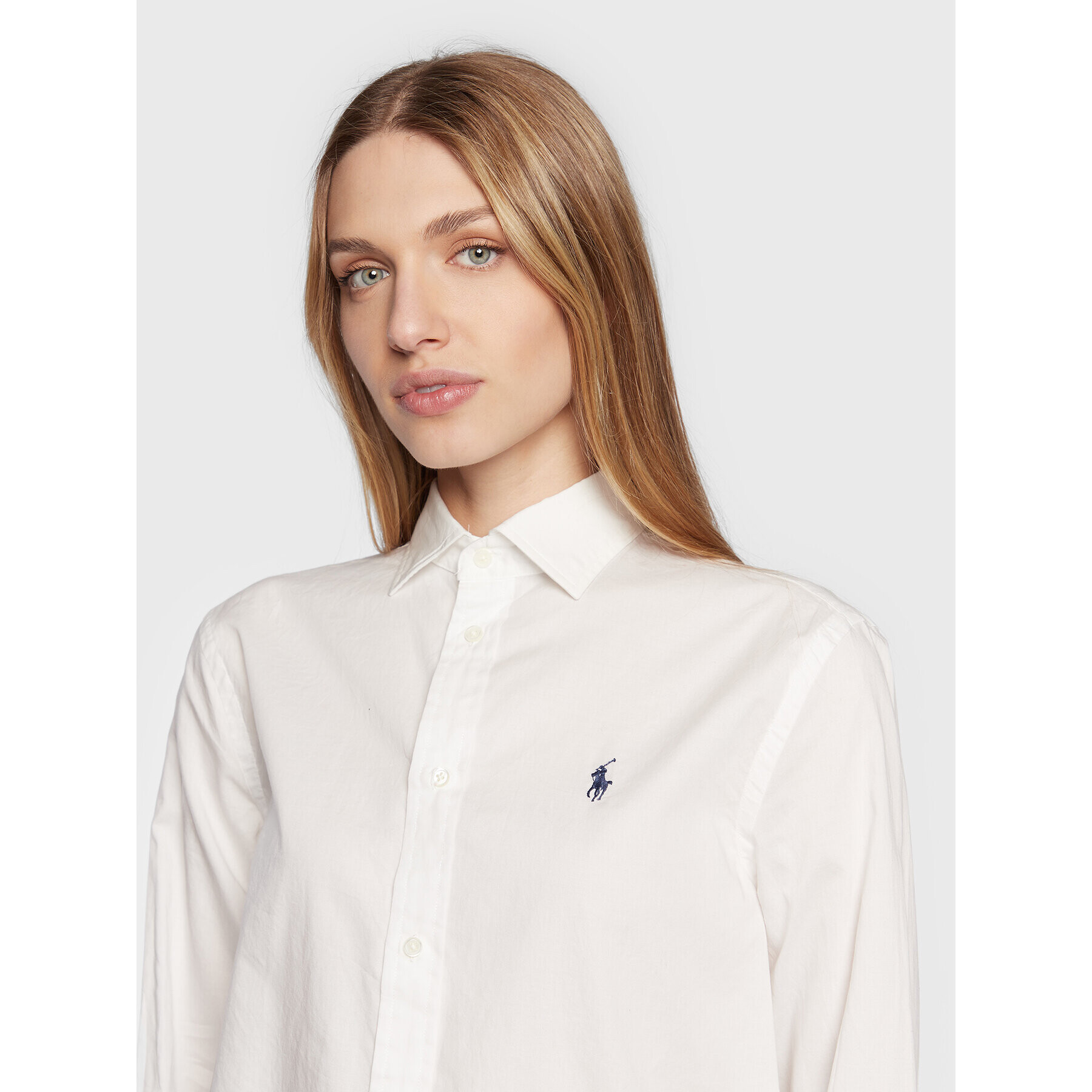 Polo Ralph Lauren Košile 211841951001 Bílá Relaxed Fit - Pepit.cz