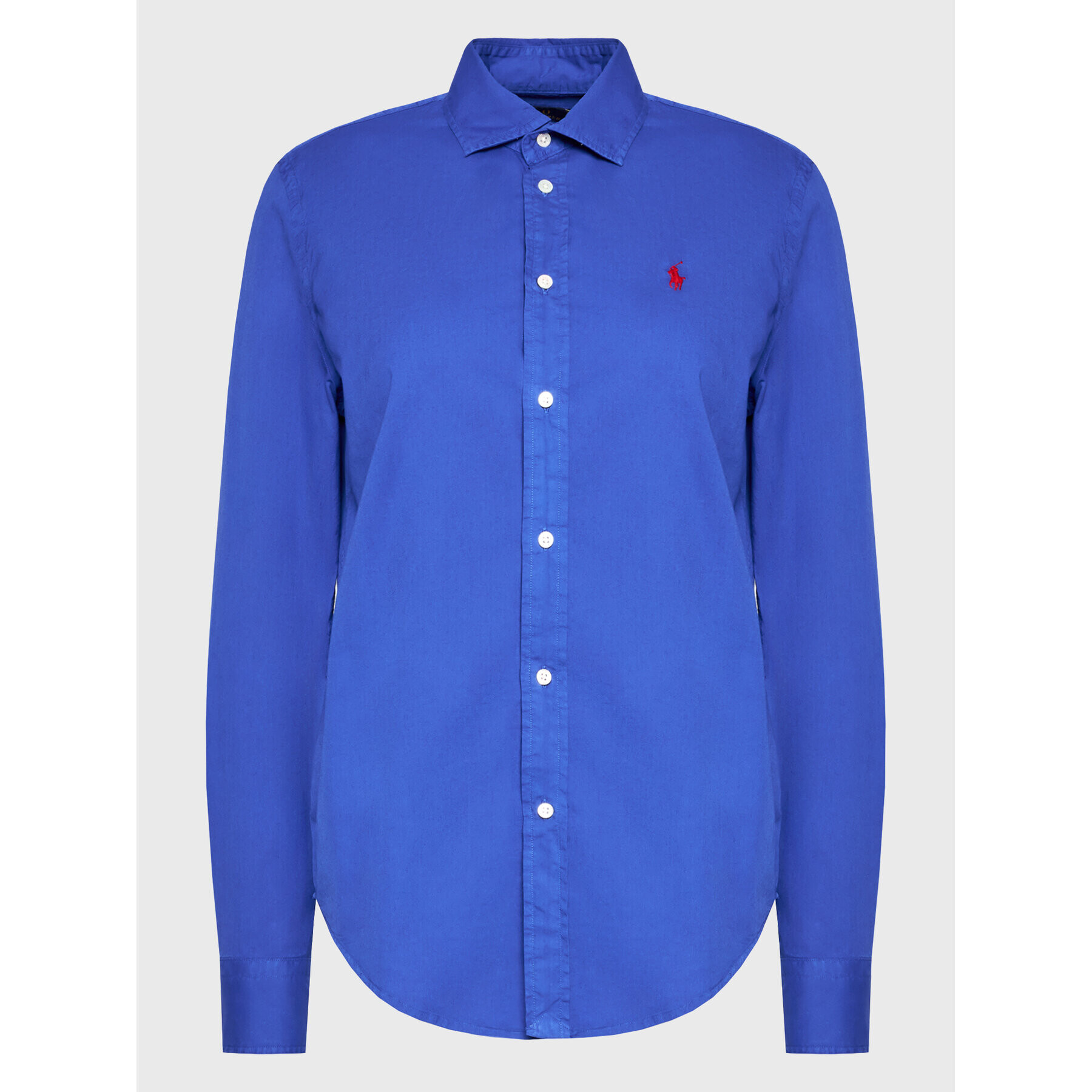 Polo Ralph Lauren Košile 211841951014 Modrá Relaxed Fit - Pepit.cz