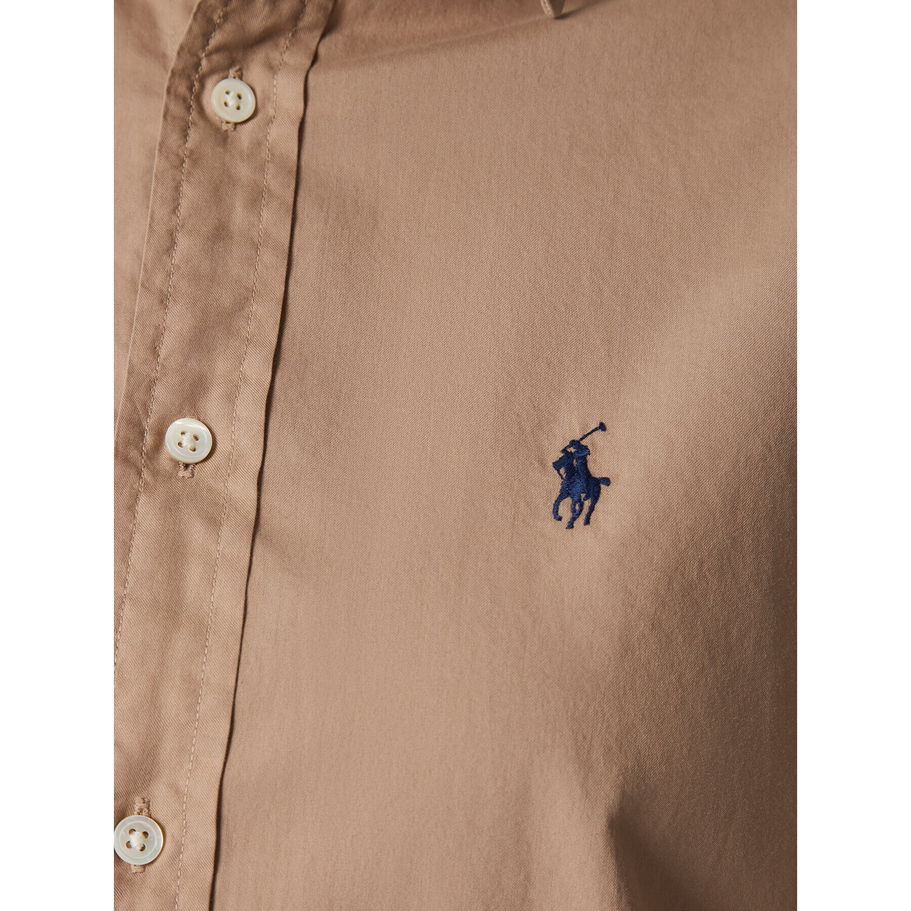 Polo Ralph Lauren Košile 211841951016 Hnědá Relaxed Fit - Pepit.cz