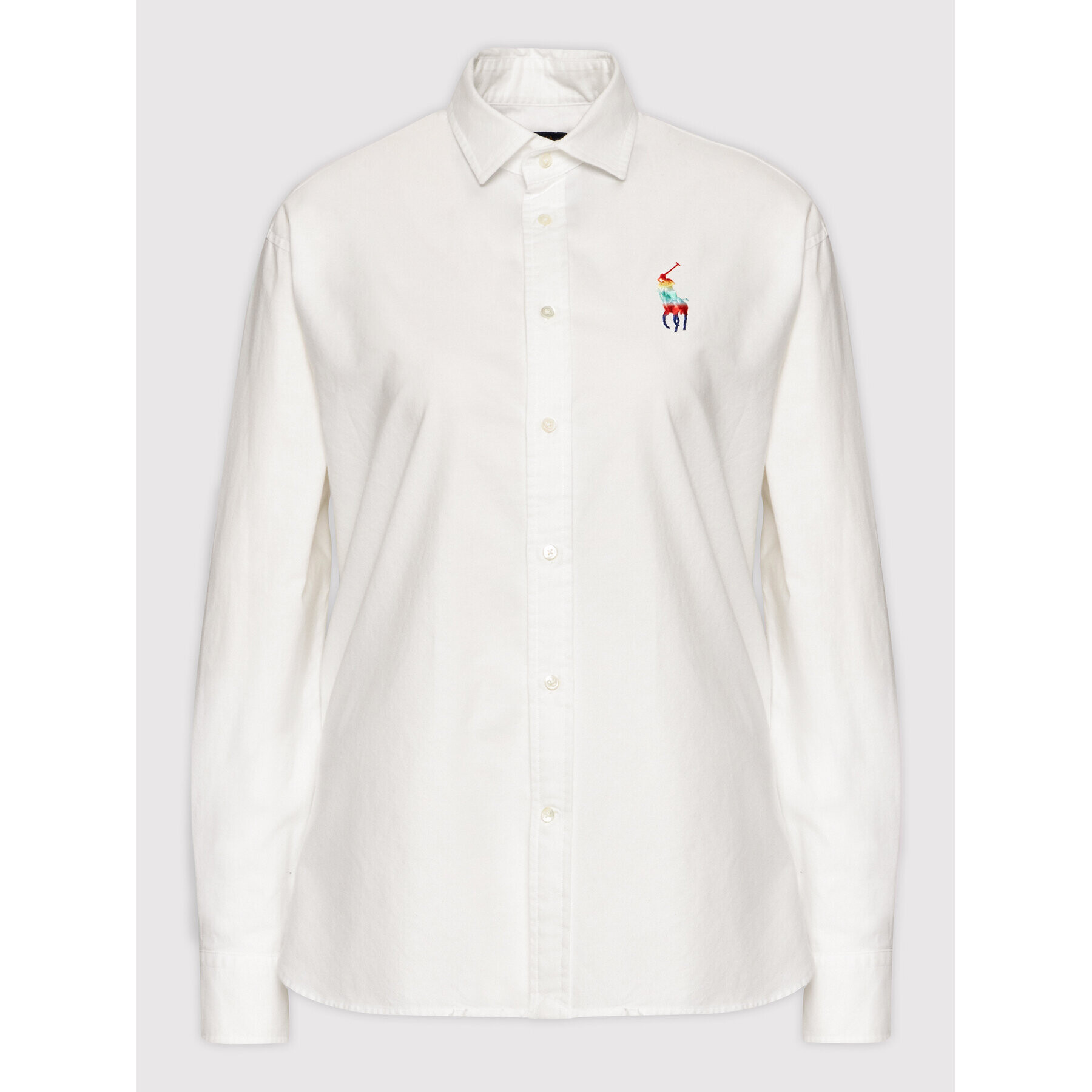 Polo Ralph Lauren Košile 211858465001 Bílá Regular Fit - Pepit.cz