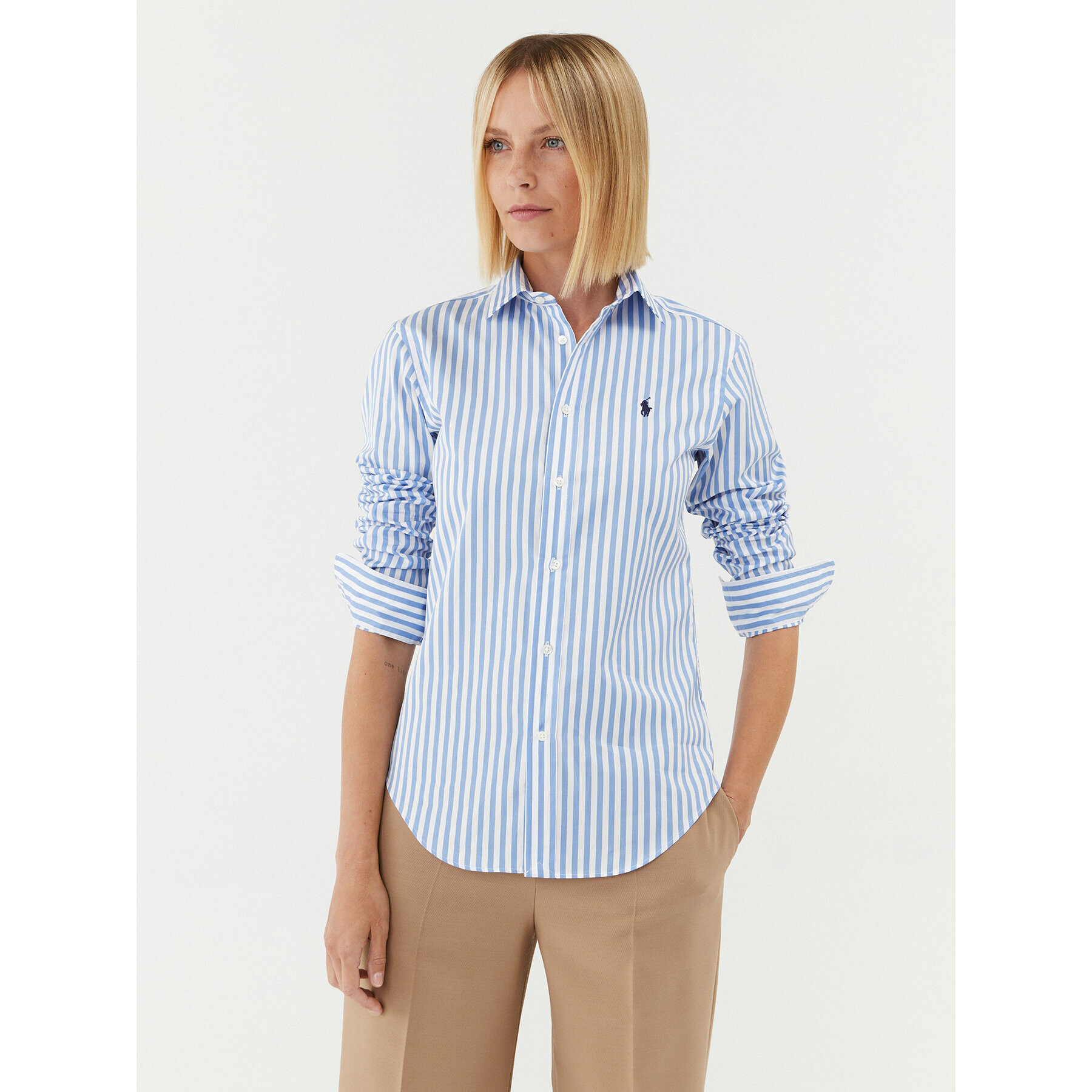 Polo Ralph Lauren Košile 211910741002 Modrá Regular Fit - Pepit.cz