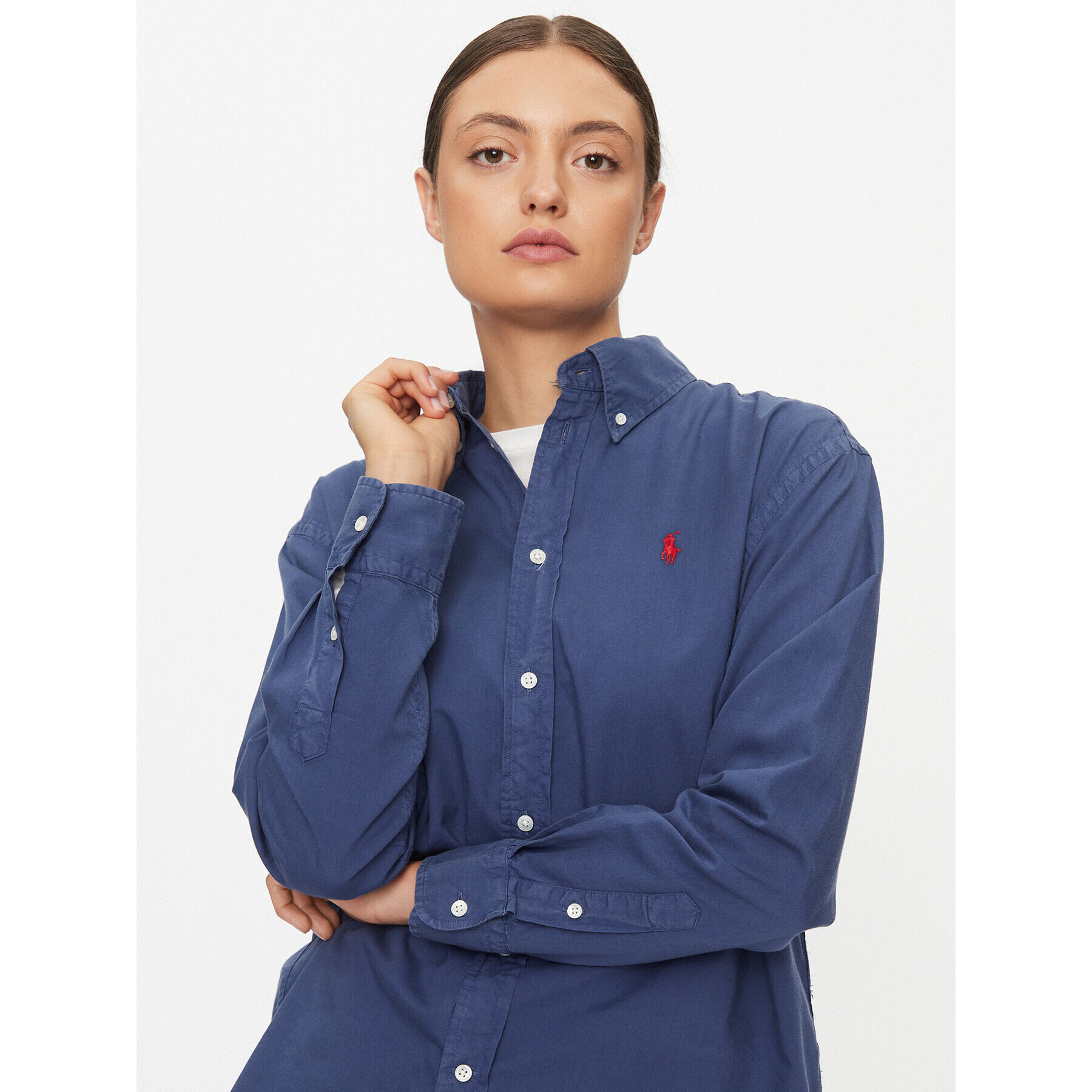 Polo Ralph Lauren Košile 211916277004 Tmavomodrá Regular Fit - Pepit.cz