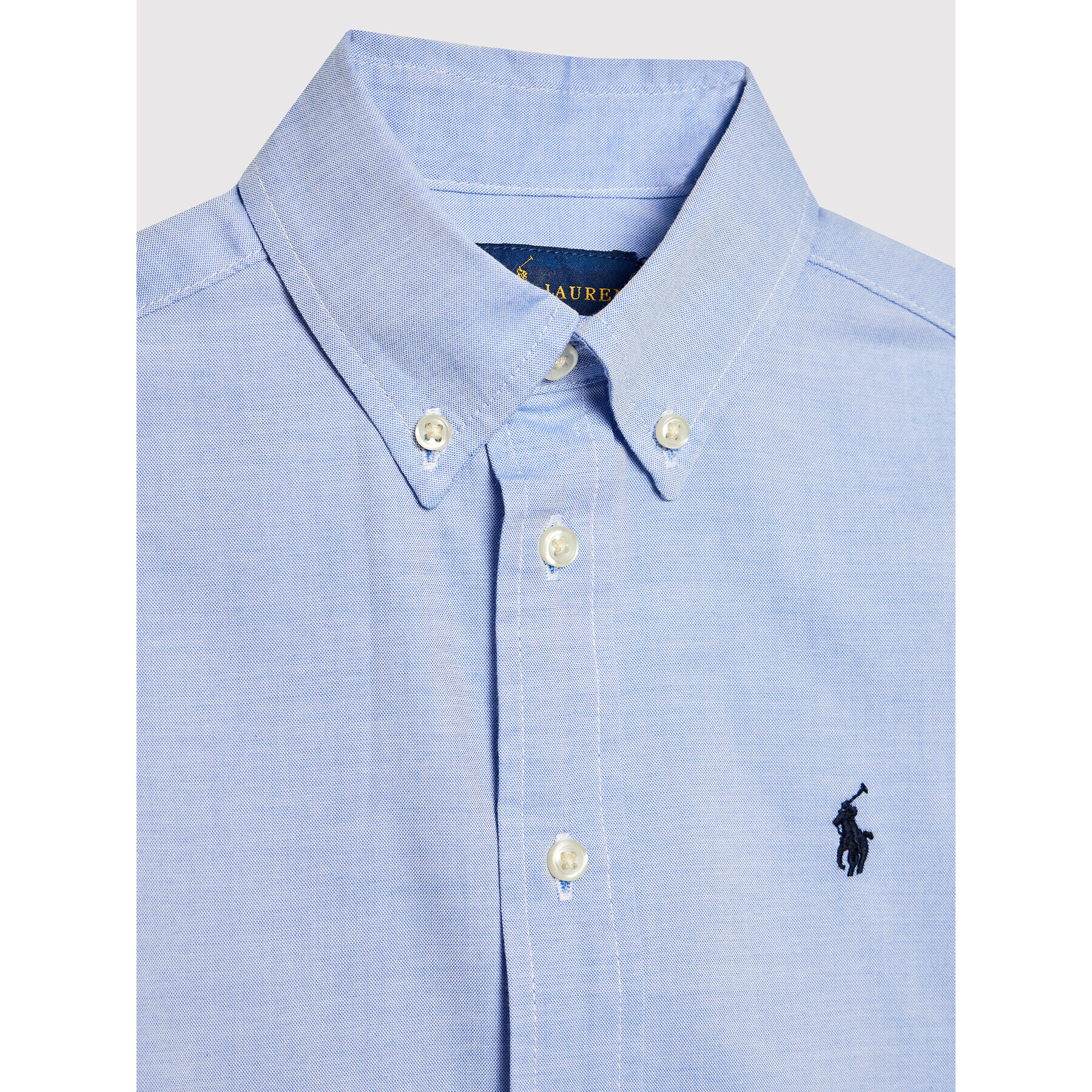 Polo Ralph Lauren Košile 321819238002 Modrá Slim Fit - Pepit.cz