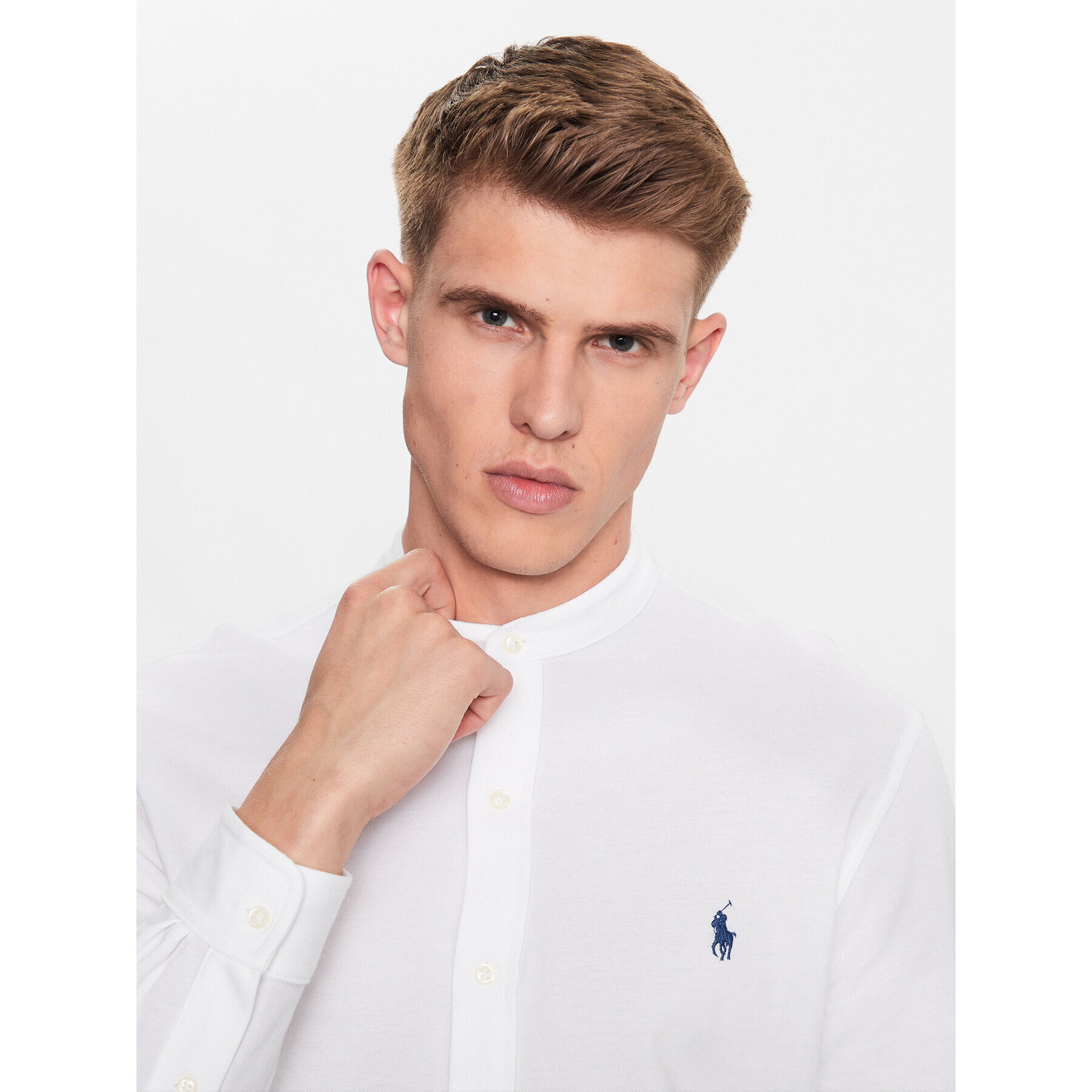 Polo Ralph Lauren Košile 710742468002 Bílá Regular Fit - Pepit.cz