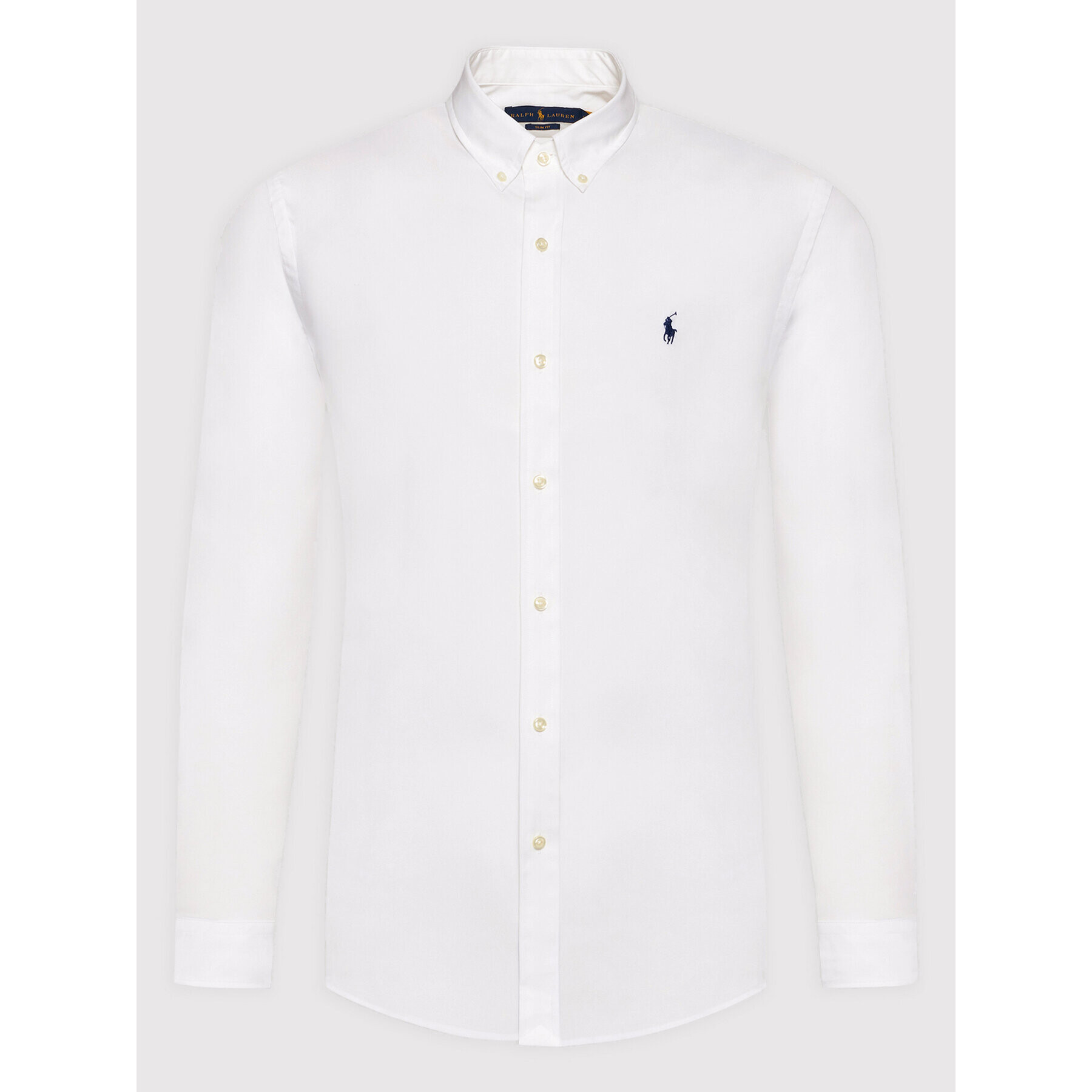 Polo Ralph Lauren Košile 710832480002 Bílá Slim Fit - Pepit.cz