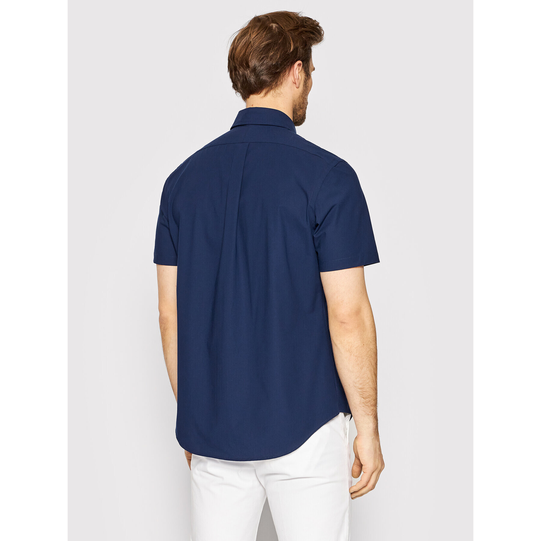 Polo Ralph Lauren Košile 710867700003 Tmavomodrá Custom Fit - Pepit.cz