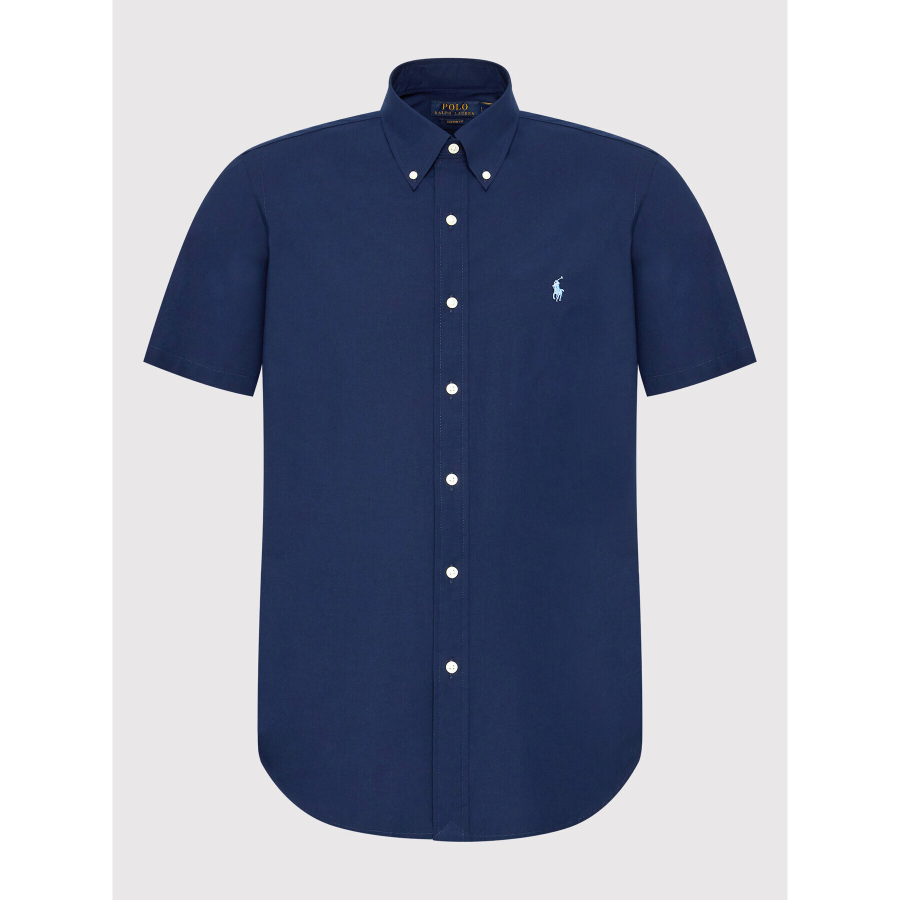 Polo Ralph Lauren Košile 710867700003 Tmavomodrá Custom Fit - Pepit.cz