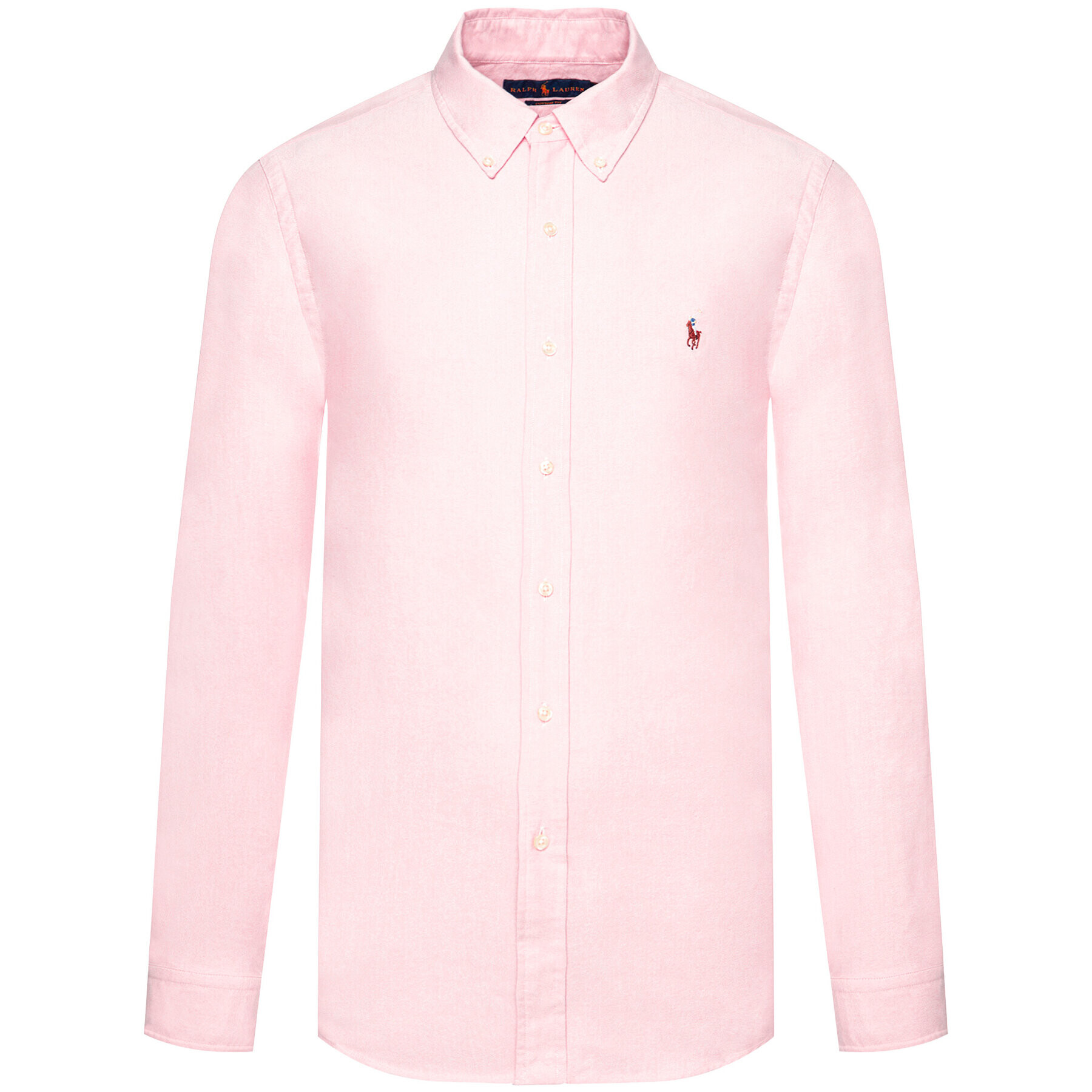 Polo Ralph Lauren Košile Bsr 710792041 Růžová Custom Fit - Pepit.cz