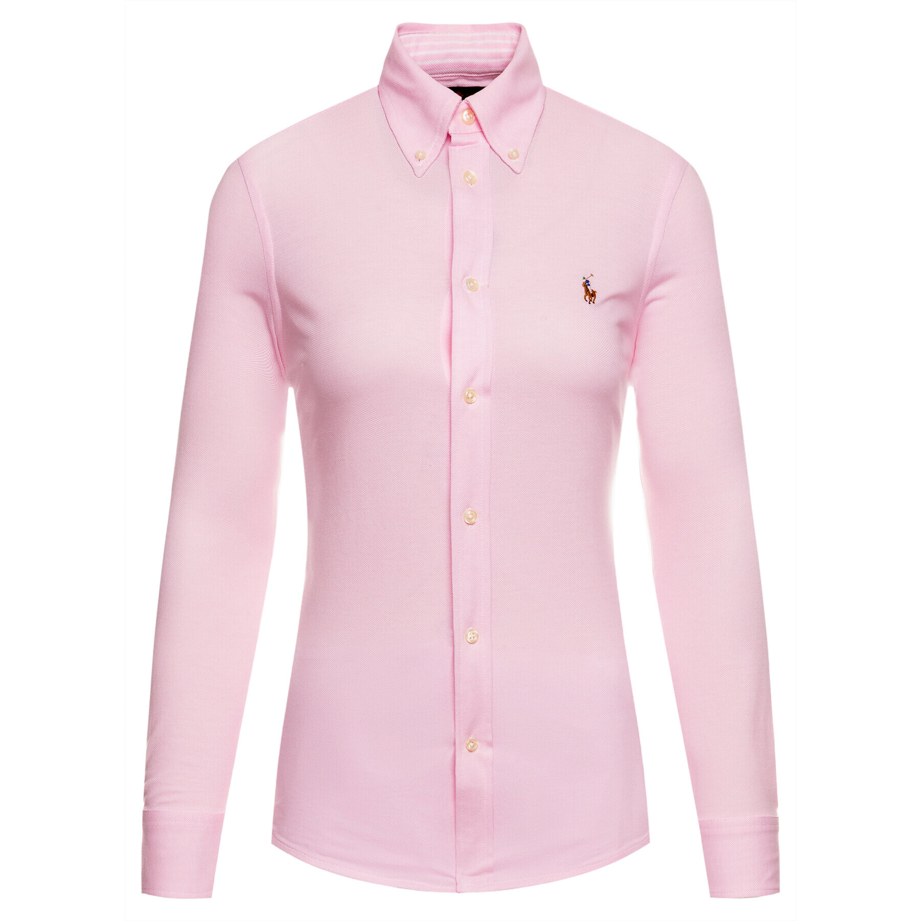 Polo Ralph Lauren Košile Heidi 211664427002 Růžová Slim Fit - Pepit.cz