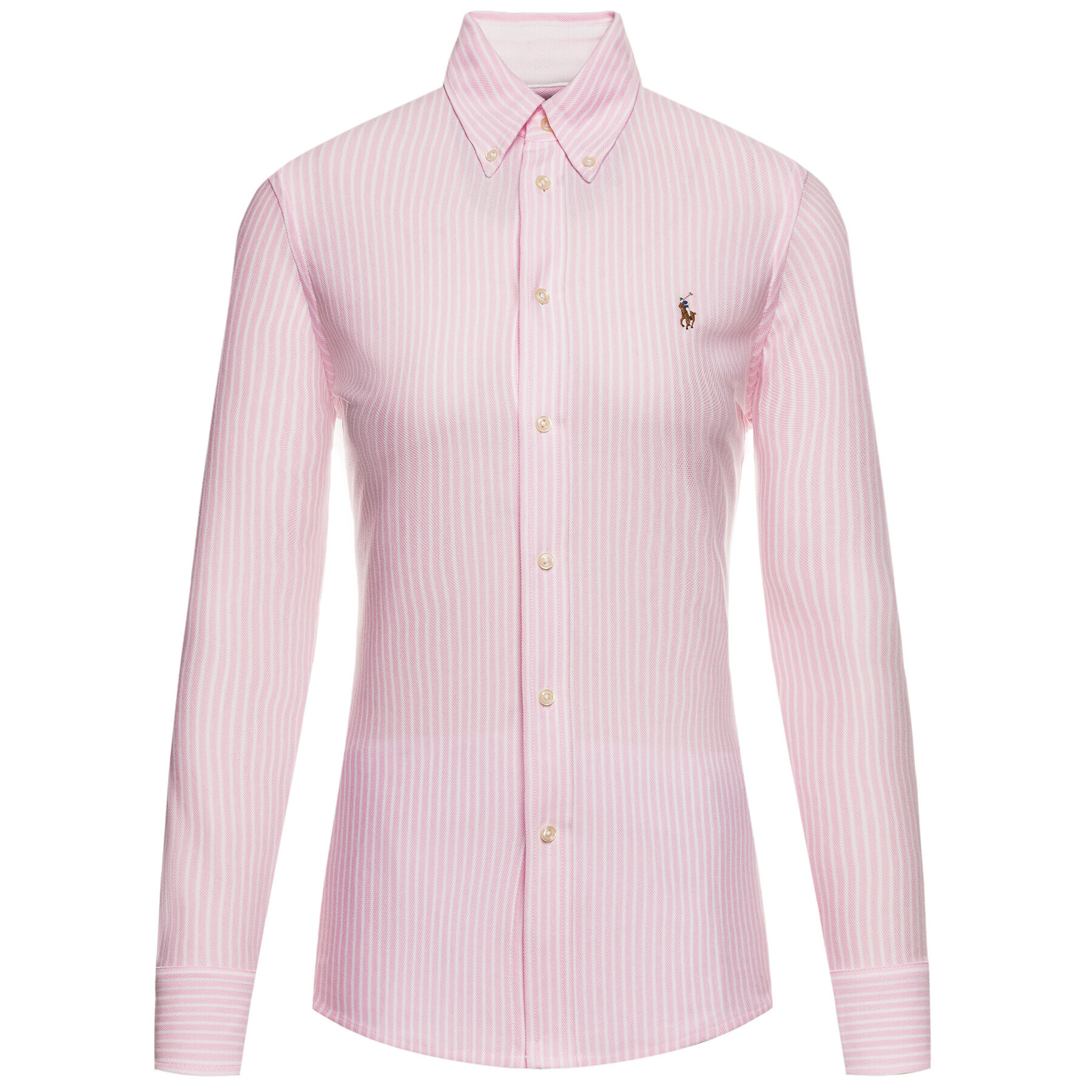 Polo Ralph Lauren Košile Oxford 211664416 Růžová Slim Fit - Pepit.cz