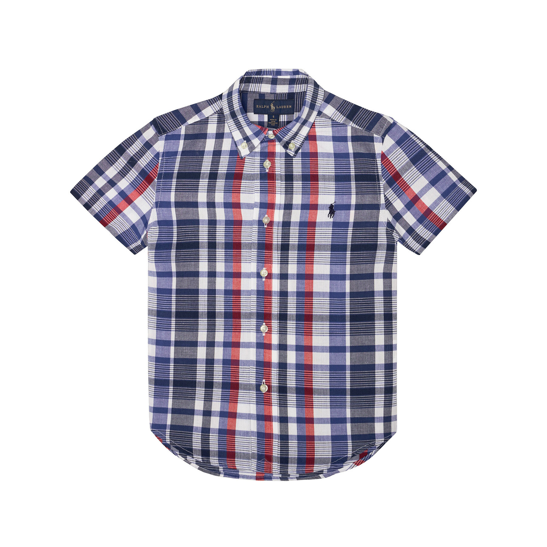 Polo Ralph Lauren Košile Summer 323785810002 Modrá Regular Fit - Pepit.cz