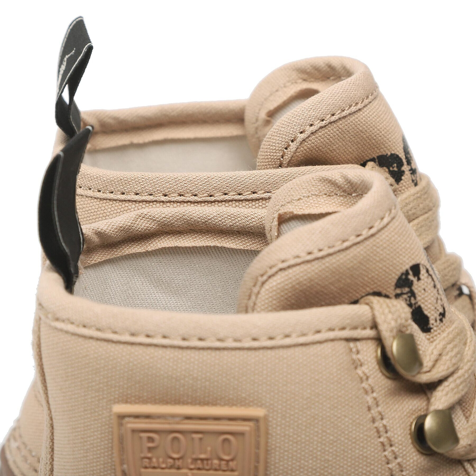 Polo Ralph Lauren Kotníková obuv Claus Laceup812878100002 Béžová - Pepit.cz