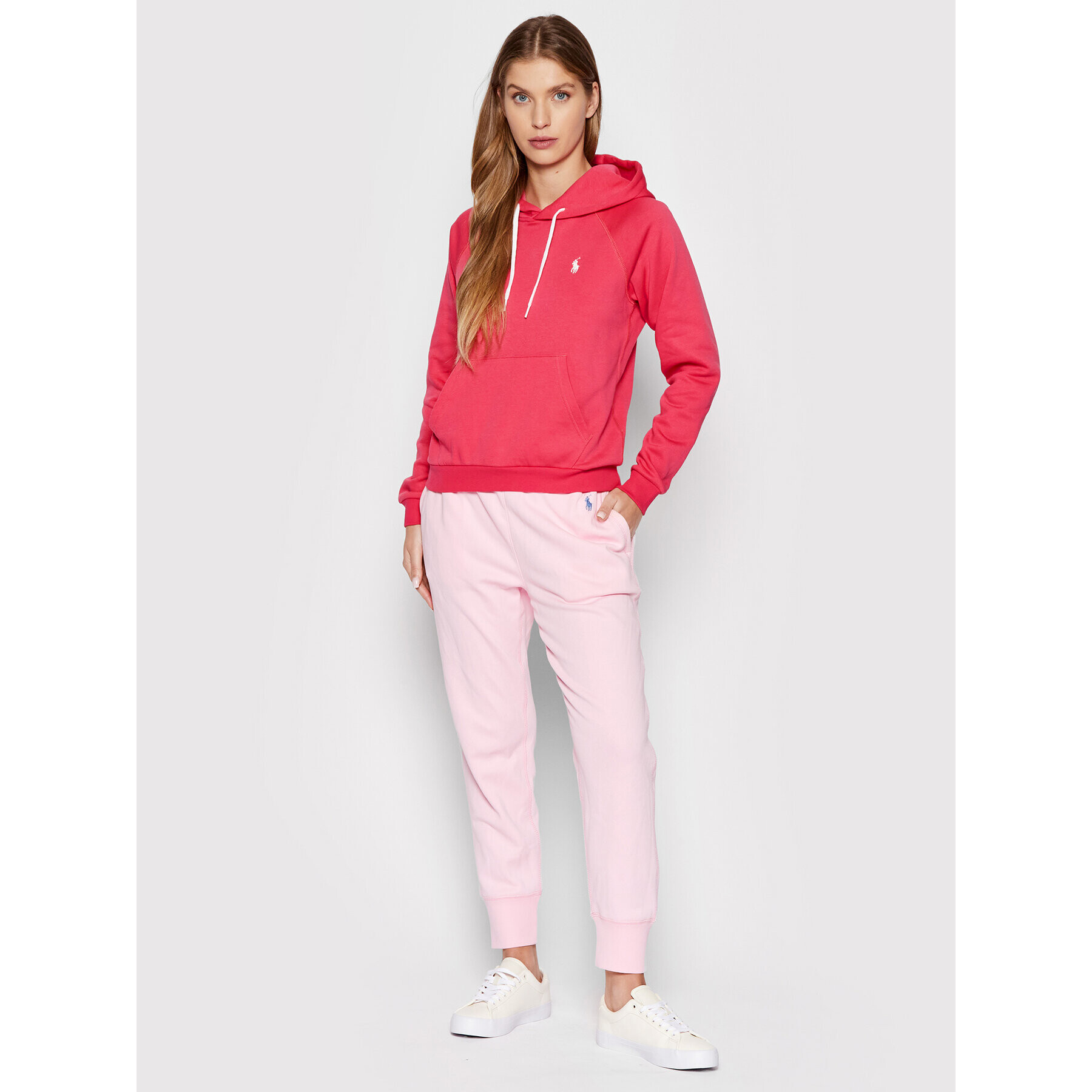 Polo Ralph Lauren Mikina 211790473015 Růžová Regular Fit - Pepit.cz