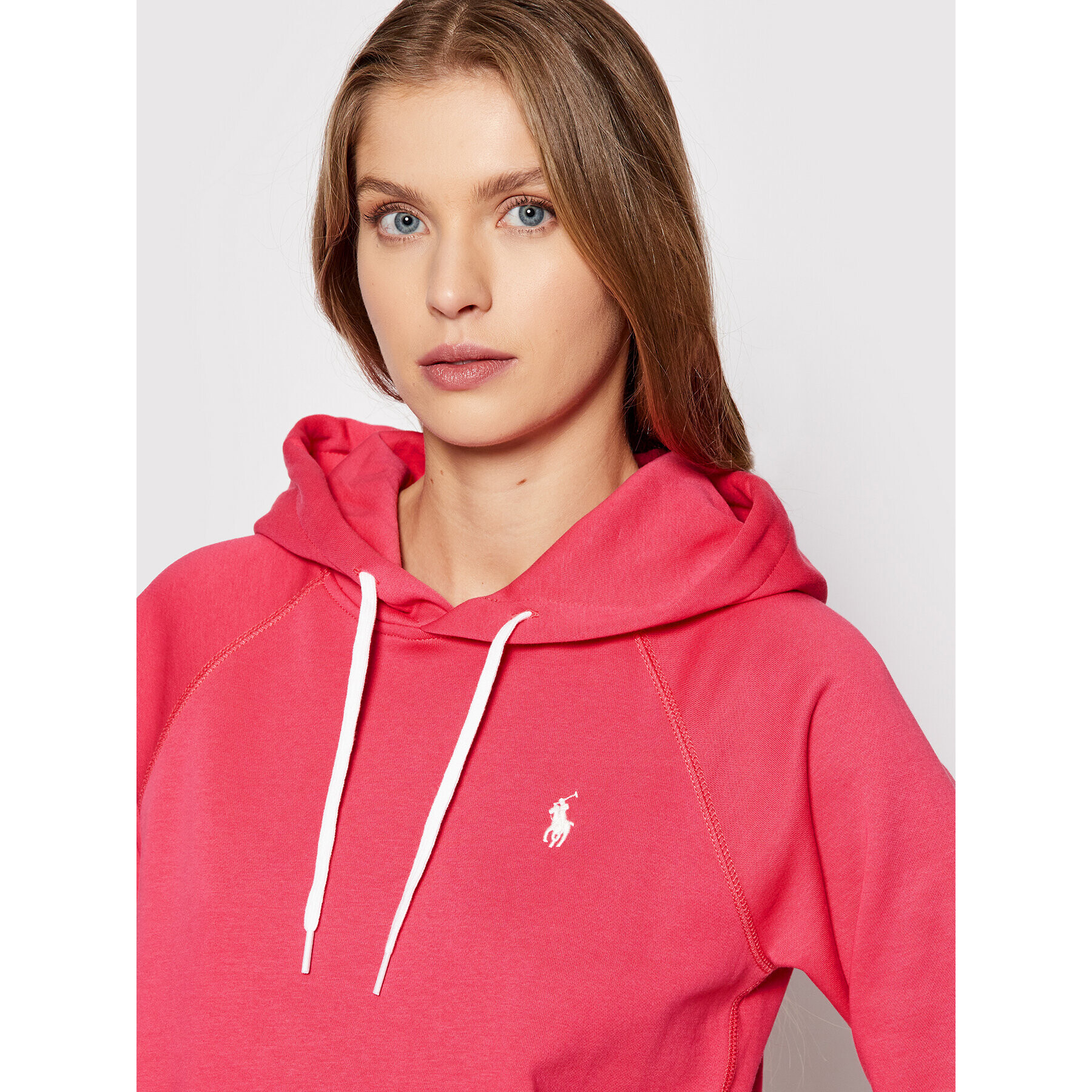 Polo Ralph Lauren Mikina 211790473015 Růžová Regular Fit - Pepit.cz