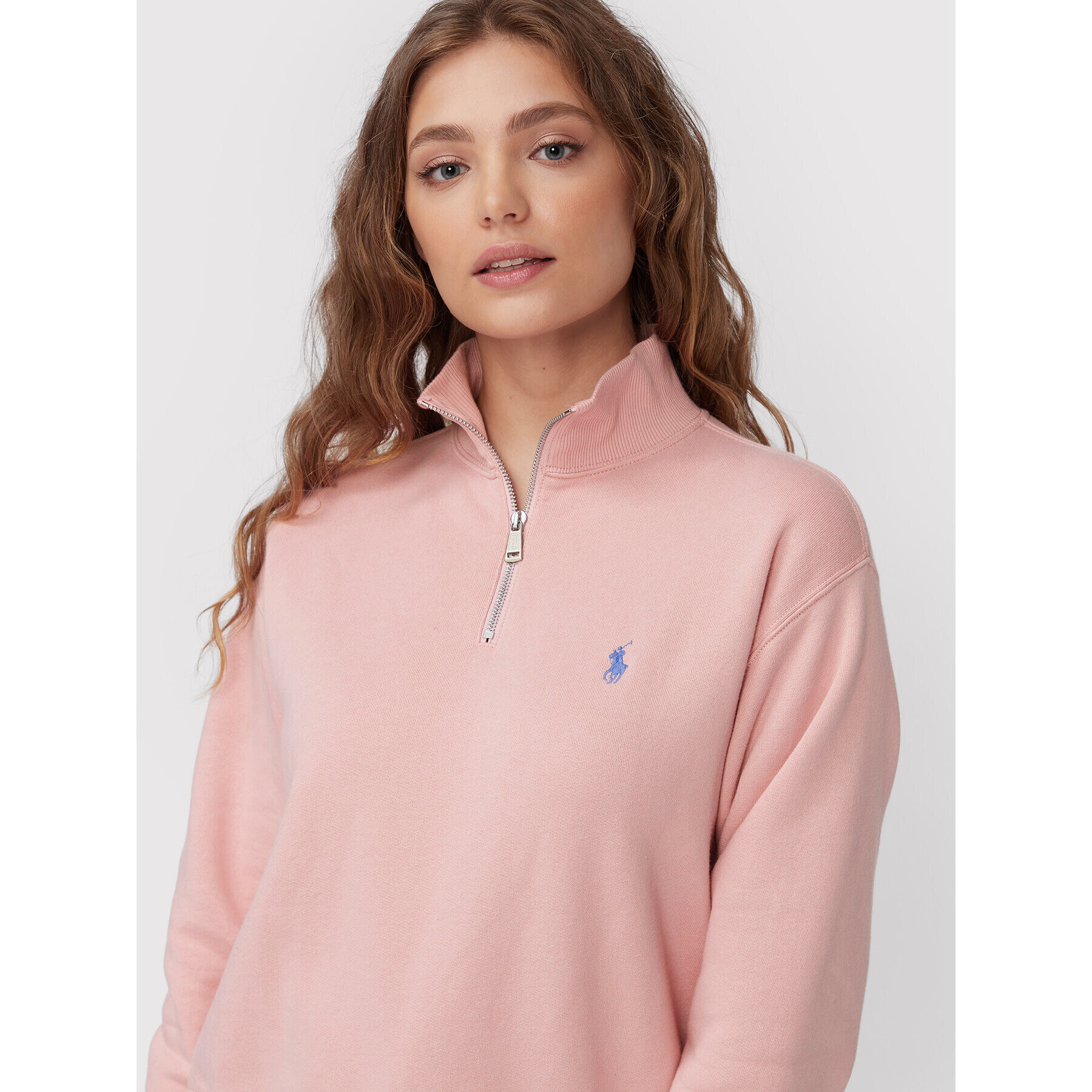 Polo Ralph Lauren Mikina 211851659003 Růžová Regular Fit - Pepit.cz