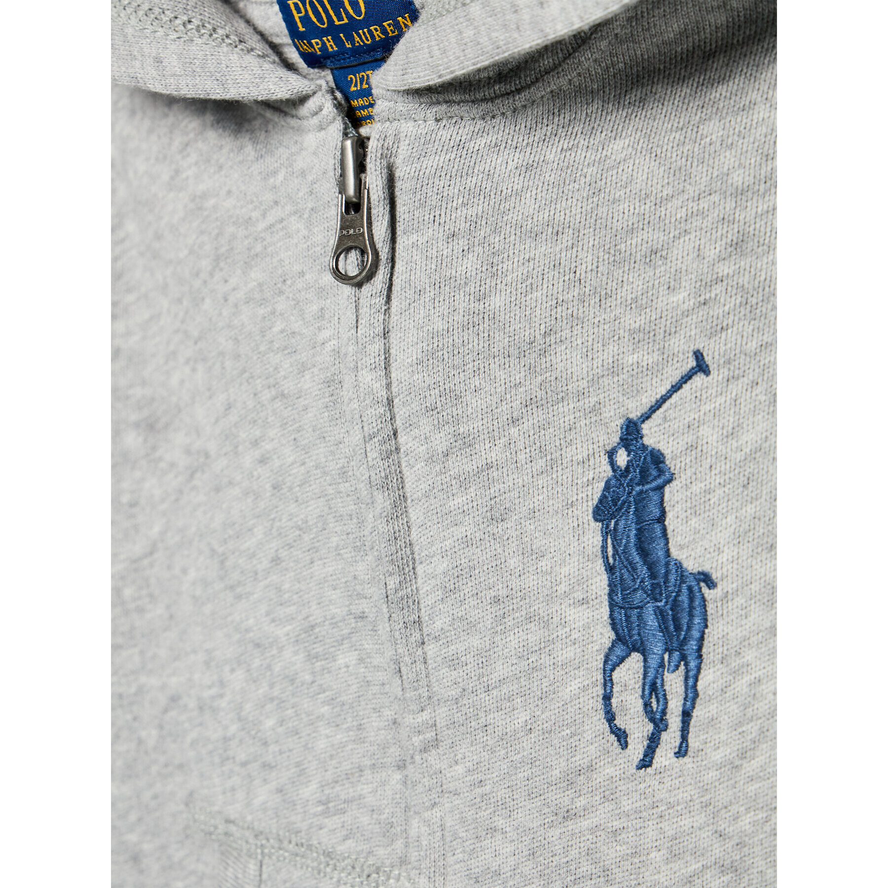 Polo Ralph Lauren Mikina 321861026007 Šedá Regular Fit - Pepit.cz