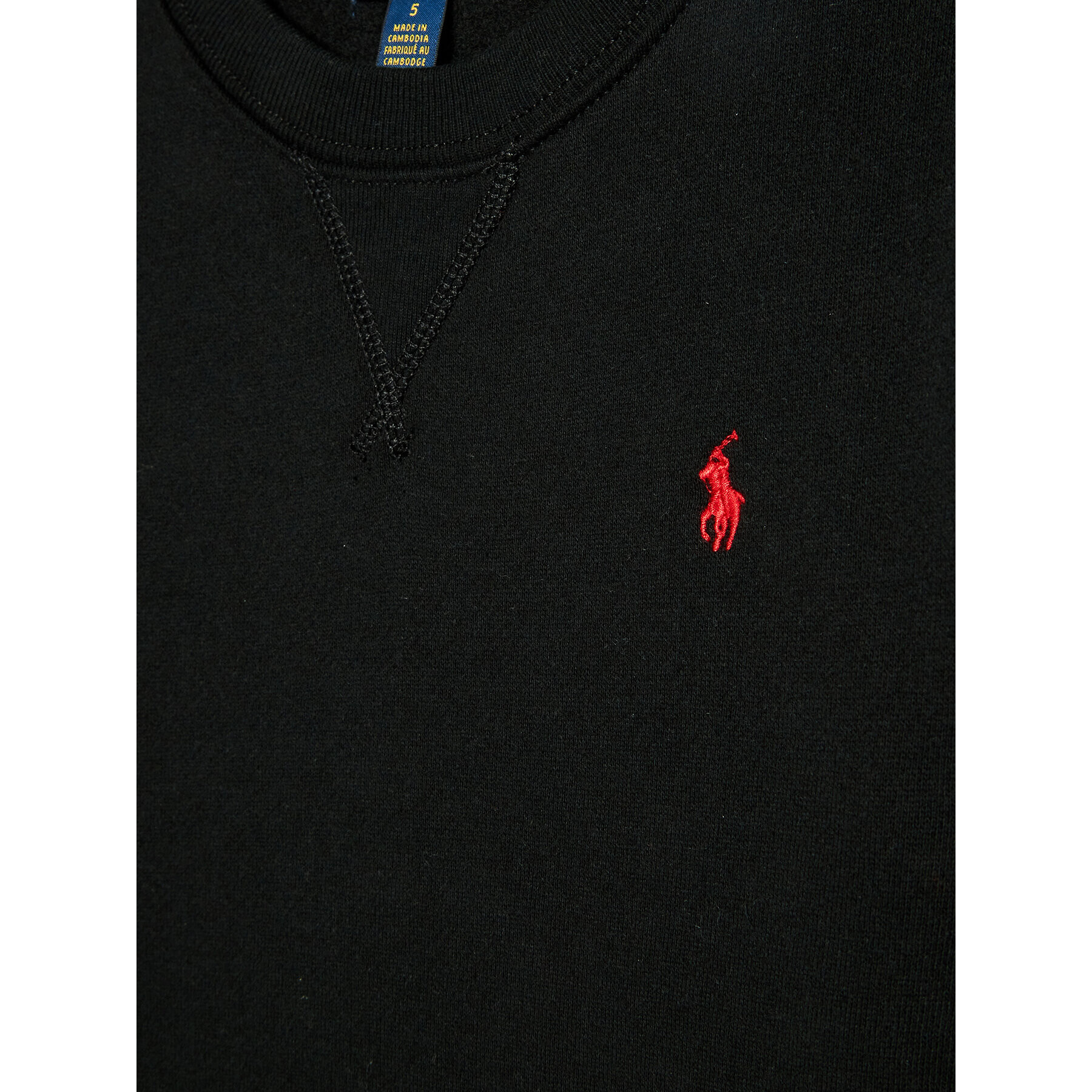 Polo Ralph Lauren Mikina 322772102004 Černá Regular Fit - Pepit.cz